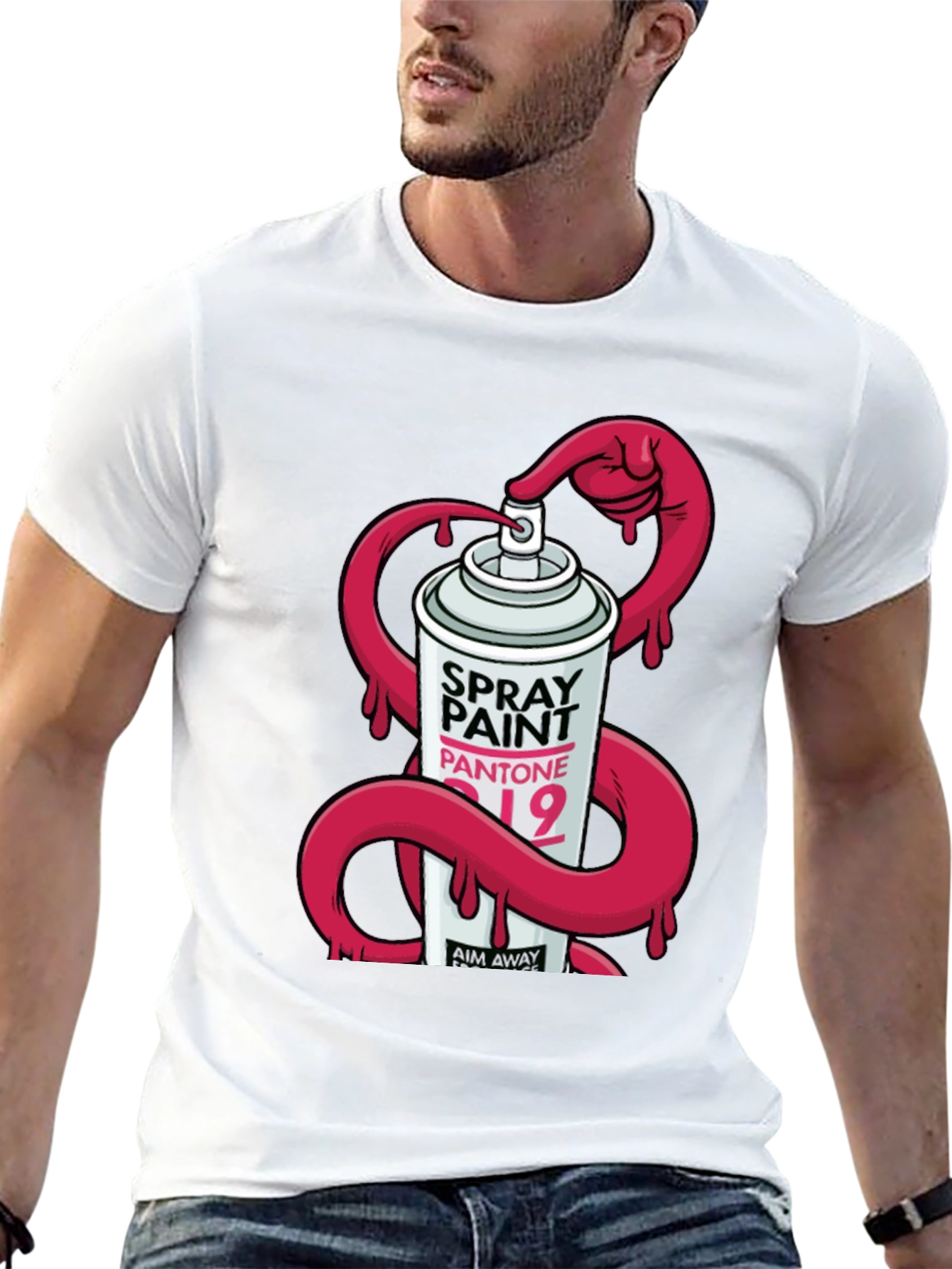 Spray Paint Graphic Tee