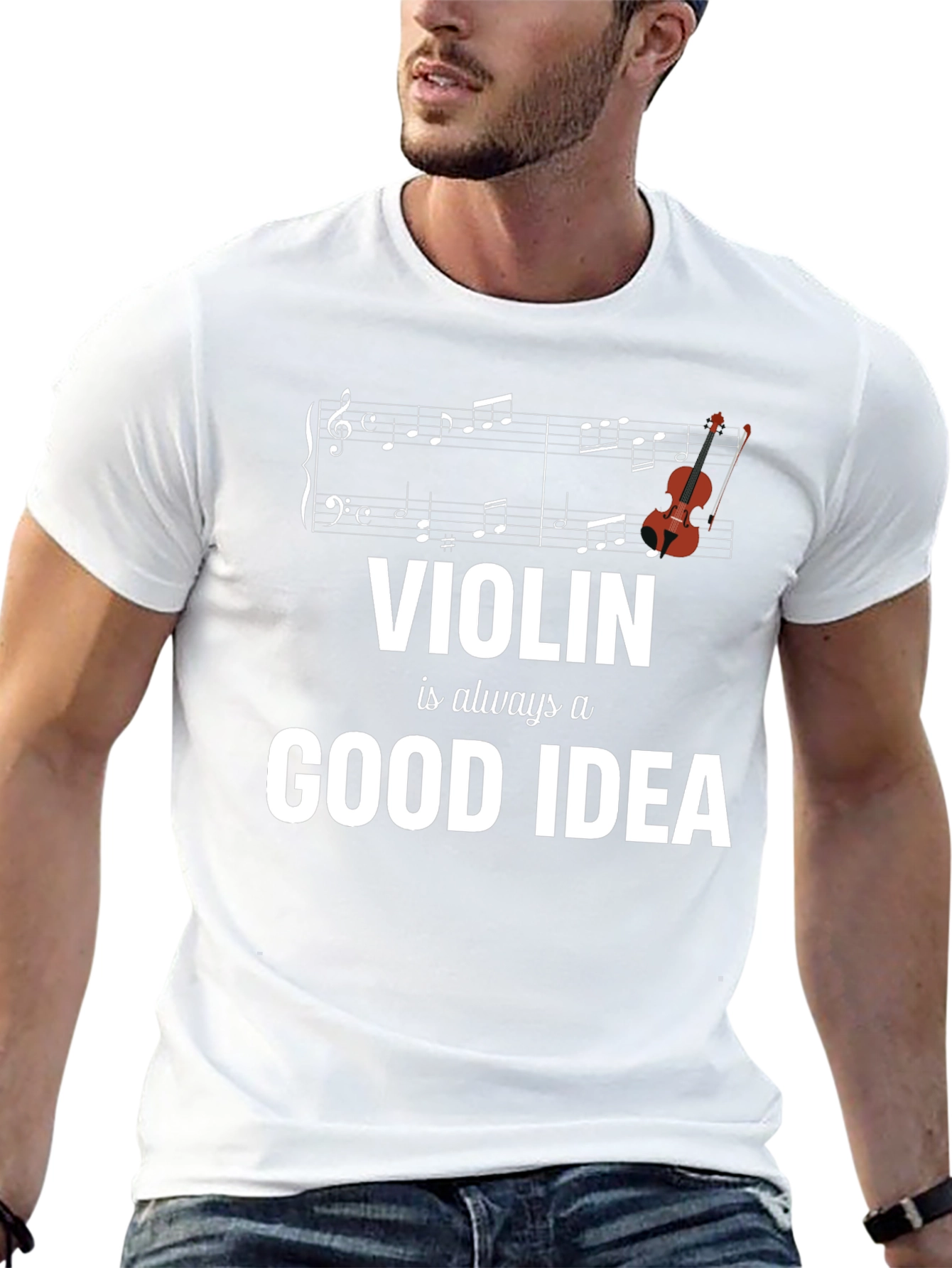 Violin is Always a Good Idea Graphic Tee