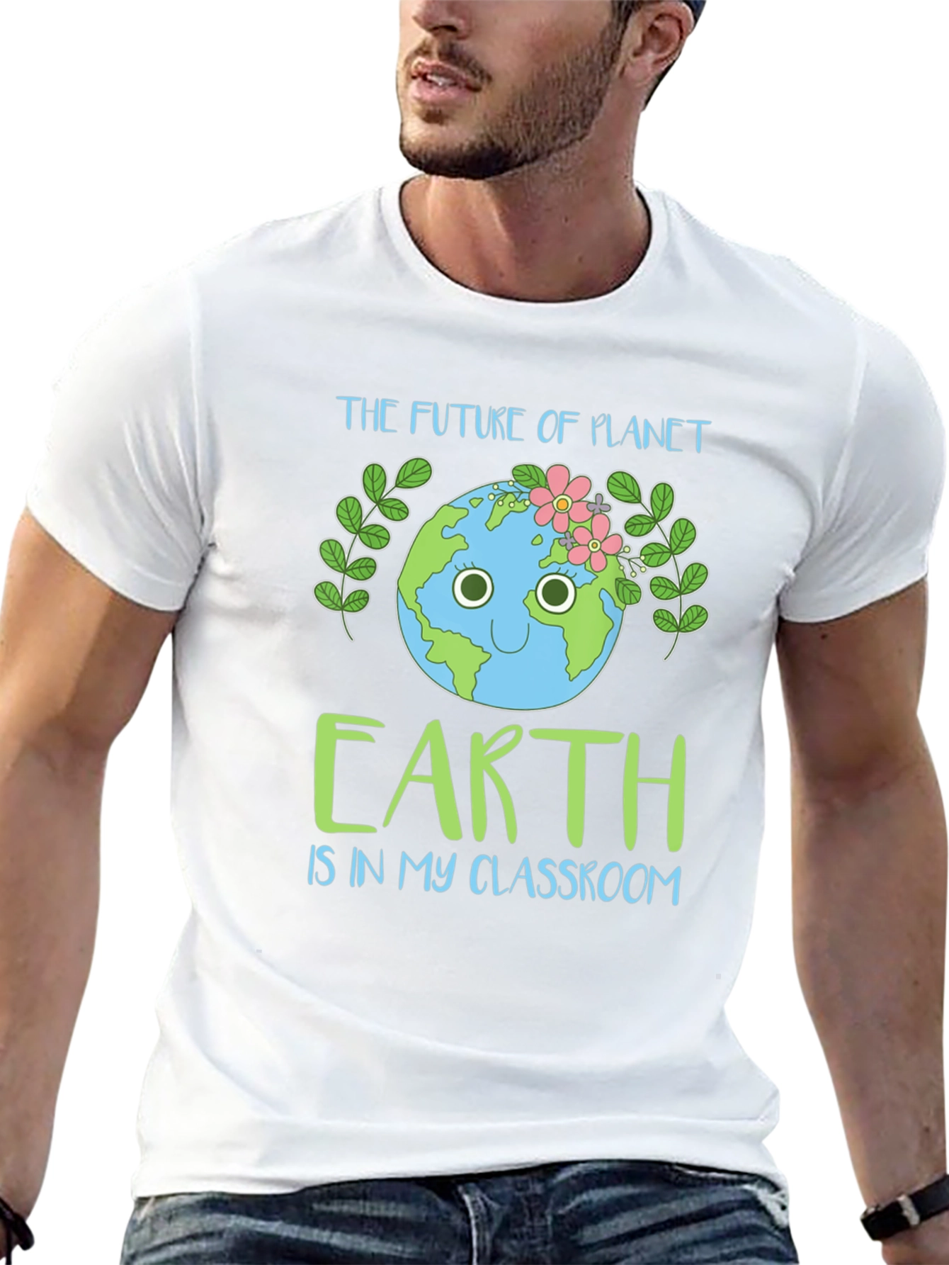 Earth Classroom T-Shirt: Future of Planet Tee