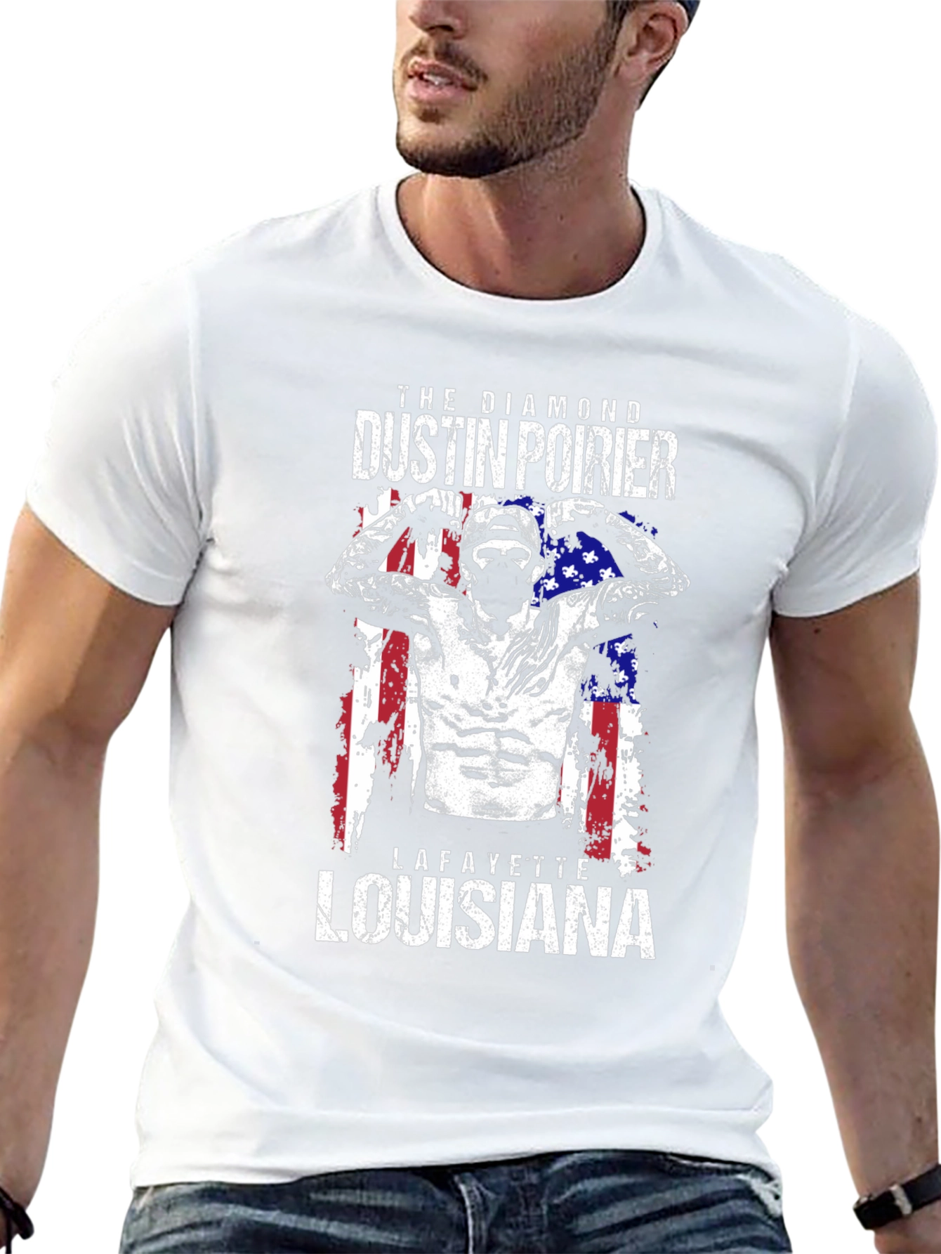 Dustin Poirier Lafayette Louisiana Graphic T-Shirt