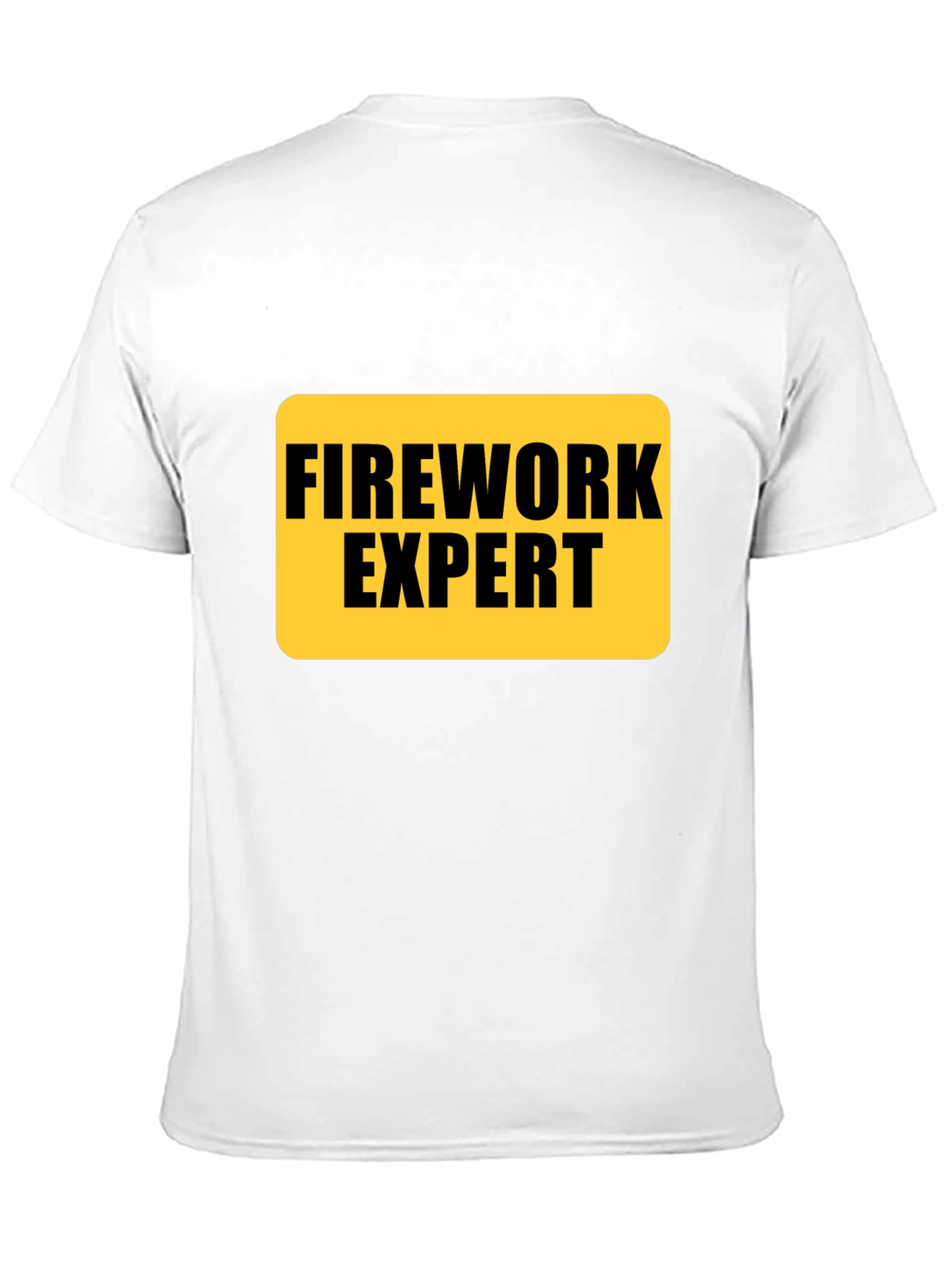 Firework Expert Graphic Tee - Novelty Gift