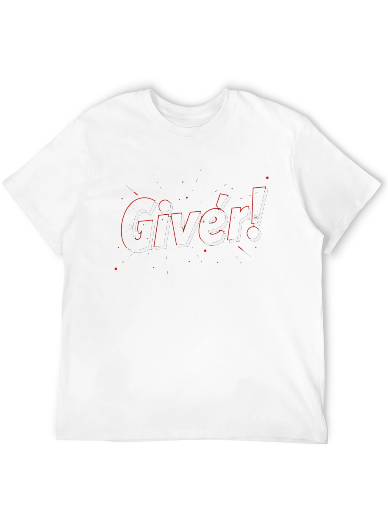 Giver! Graphic Tee - Black Unisex T-Shirt