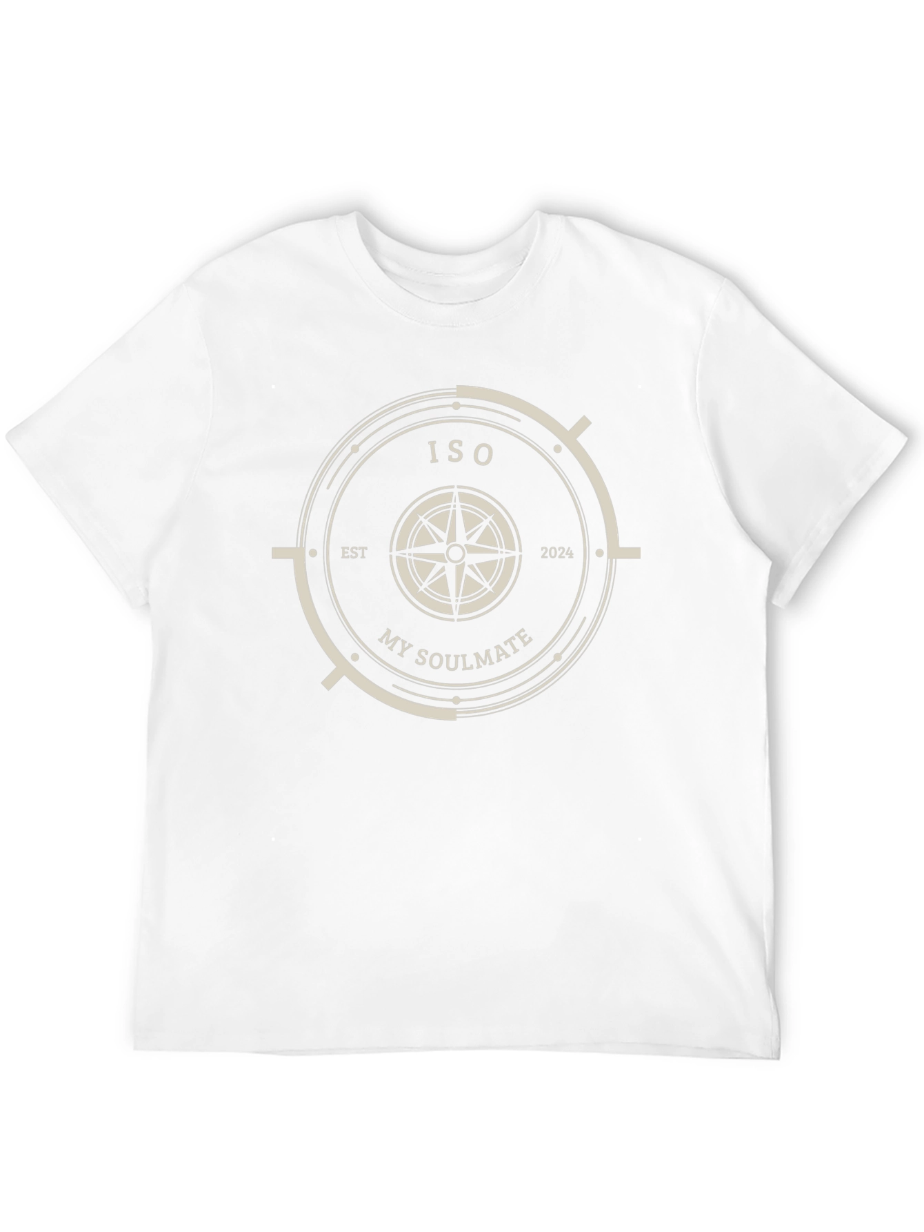 ISO My Soulmate Compass Graphic T-Shirt