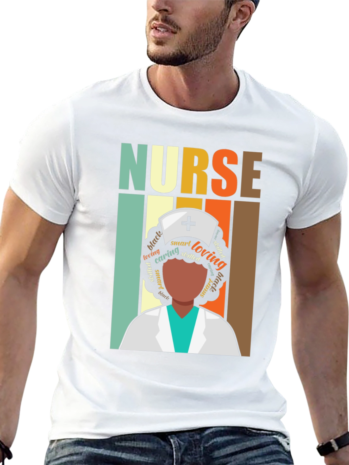 Retro Nurse T-Shirt - Black History Month