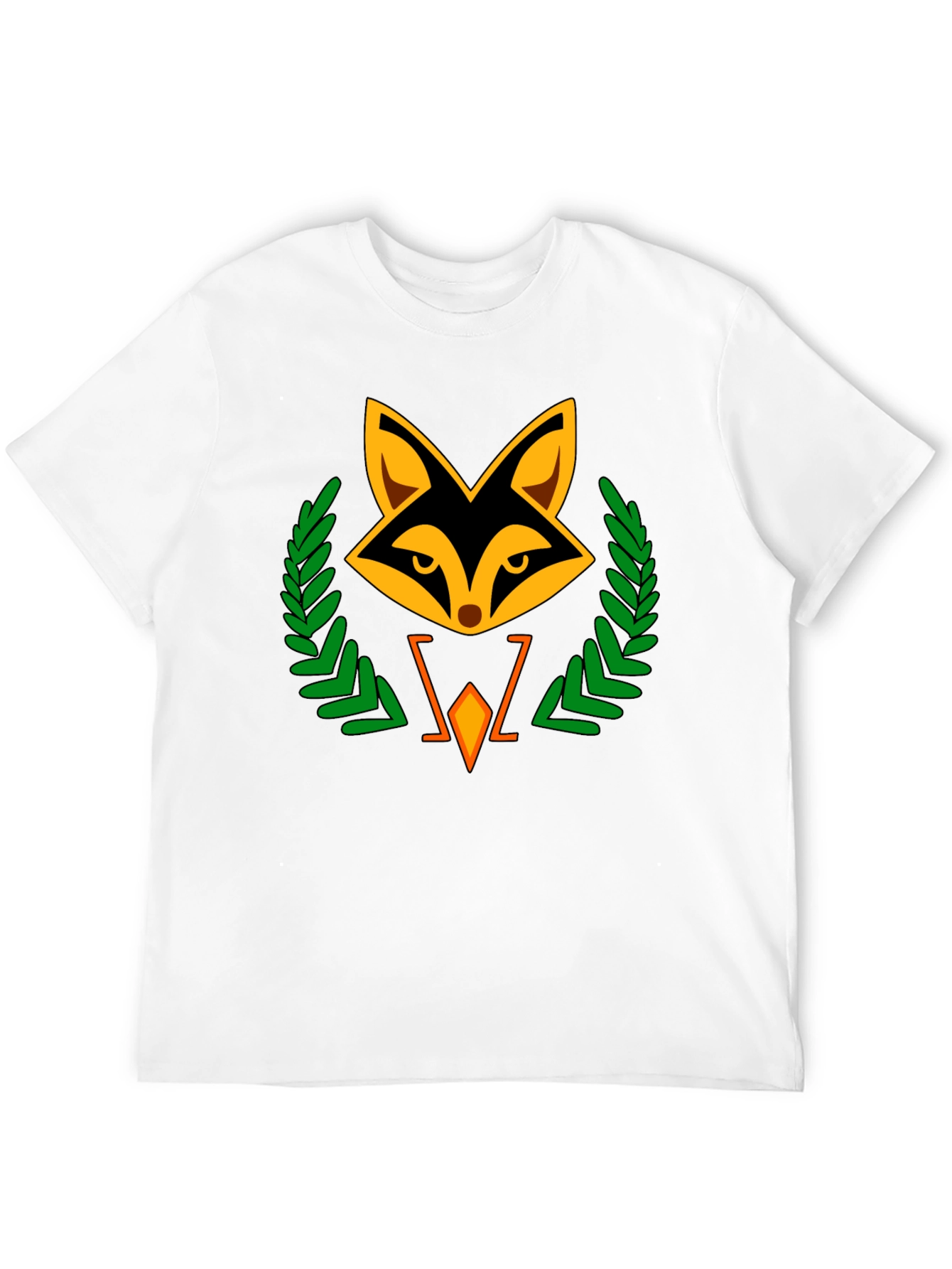 Fox Emblem Black T-Shirt - Stylish & Unique Design