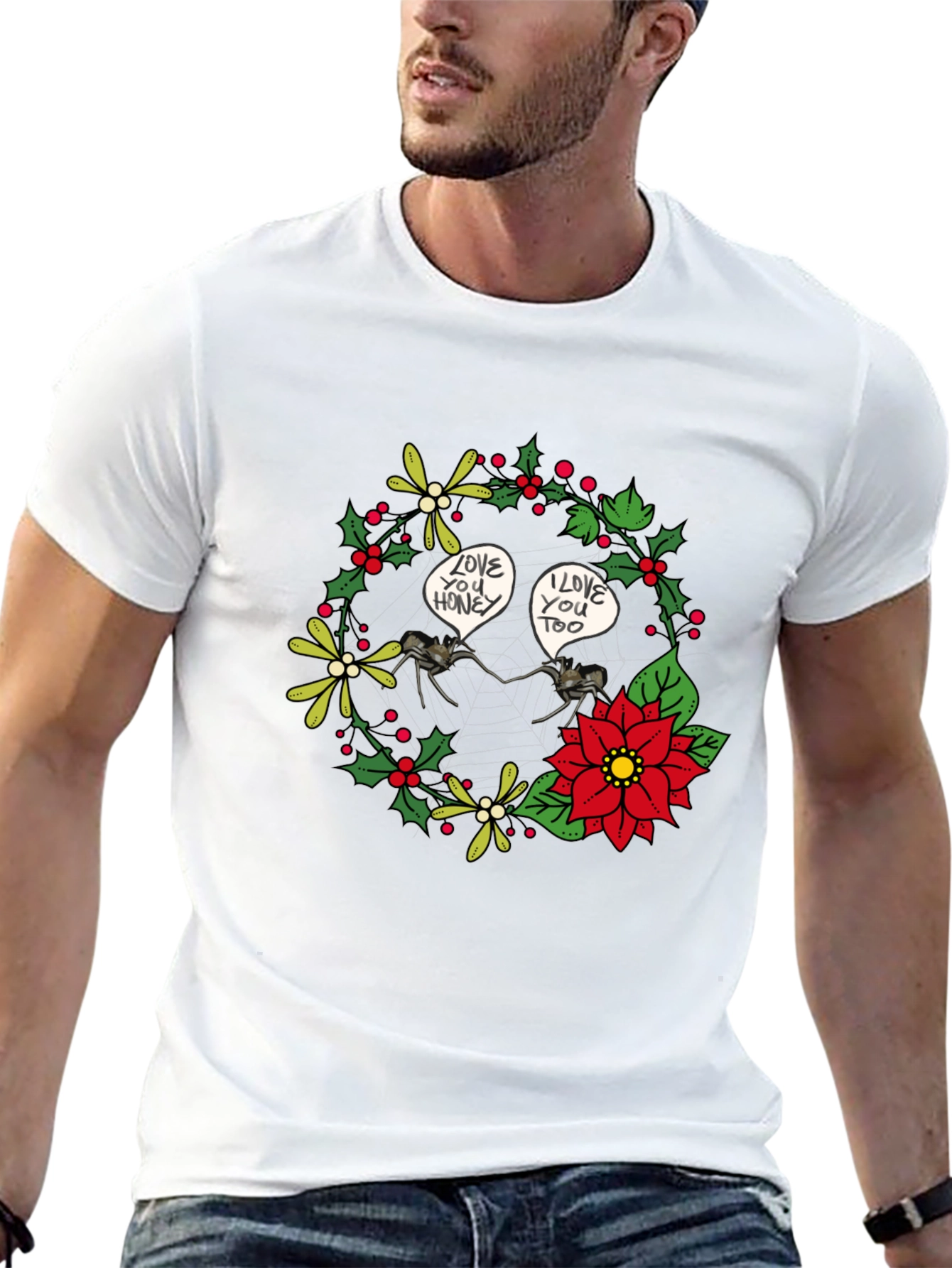 Festive Spider Love T-Shirt