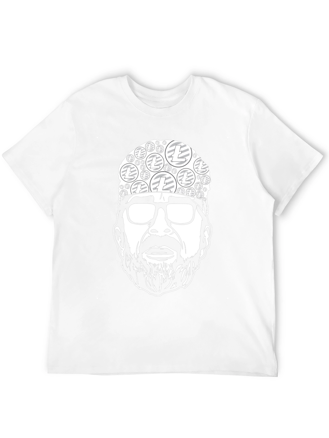 Black Litecoin Crypto Tee