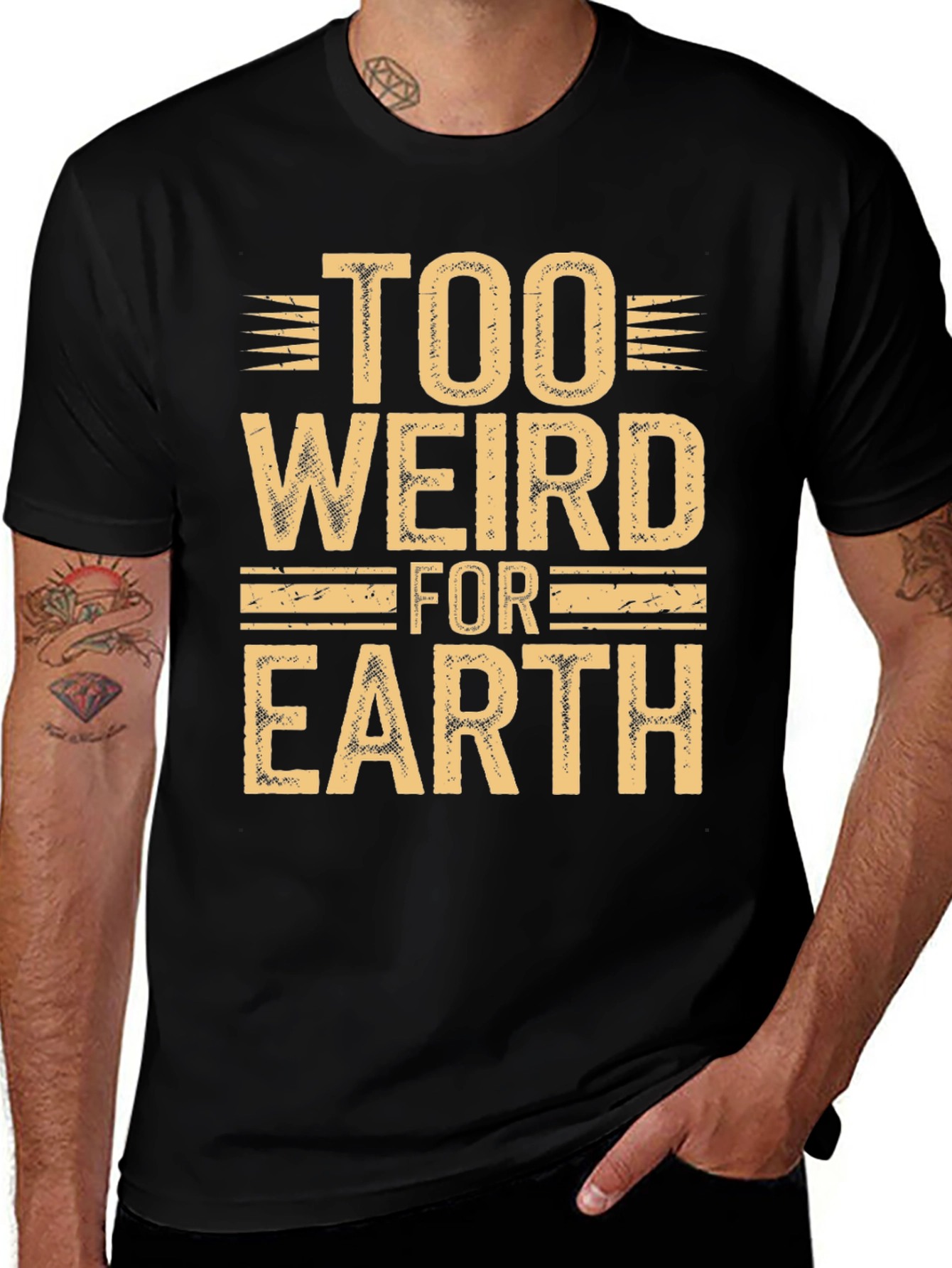 Too Weird For Earth Graphic Tee