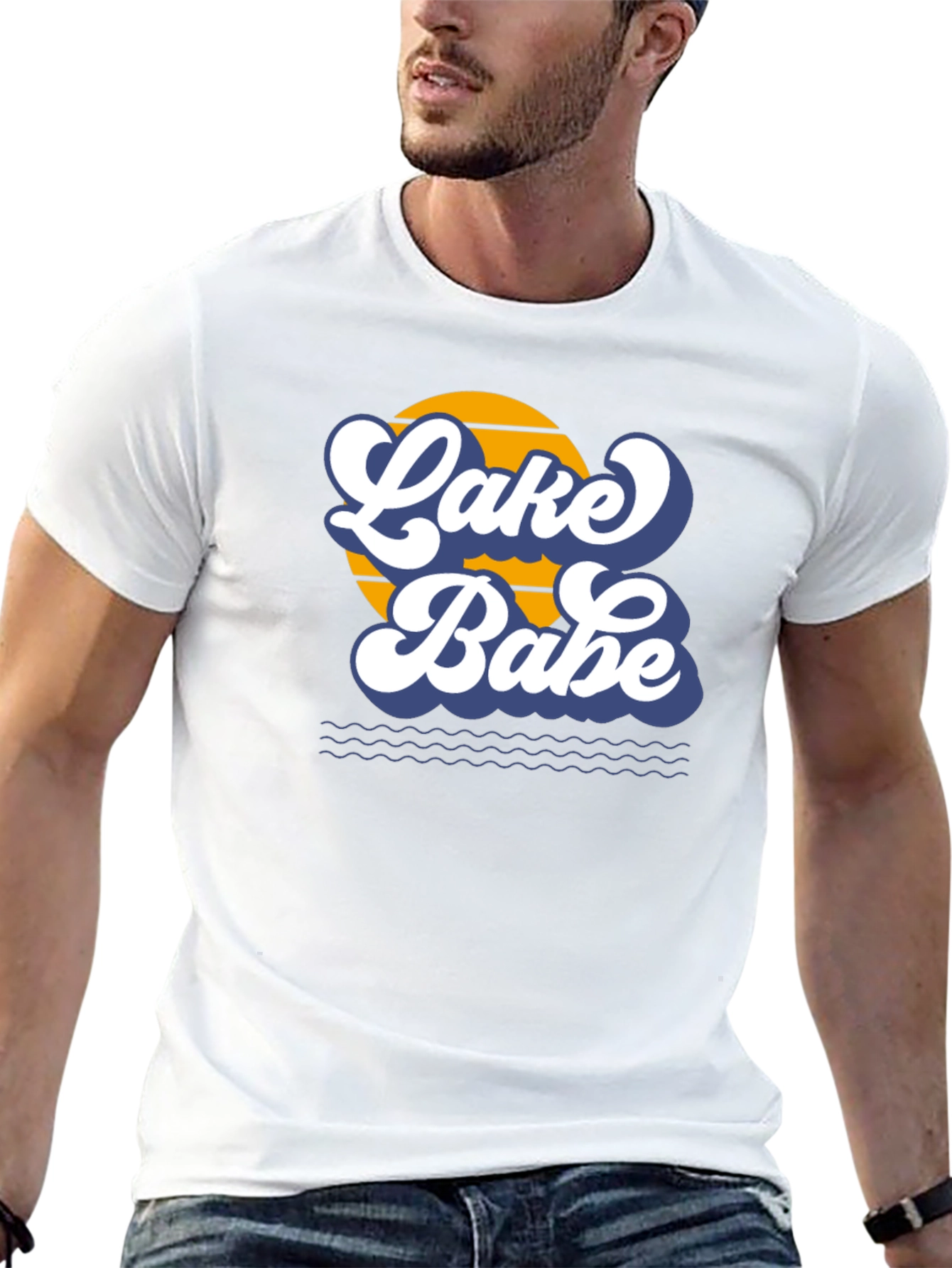 Lake Babe Graphic T-Shirt - Retro Summer Style