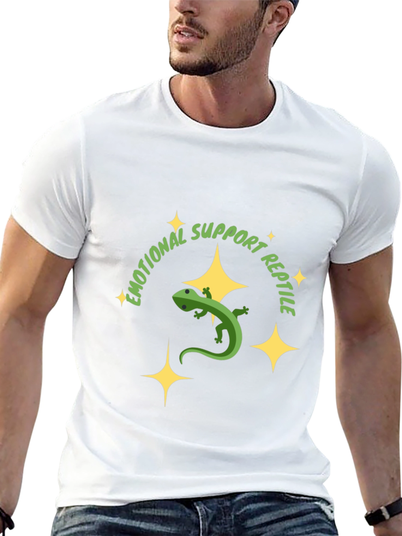 Emotional Support Reptile Graphic Tee
