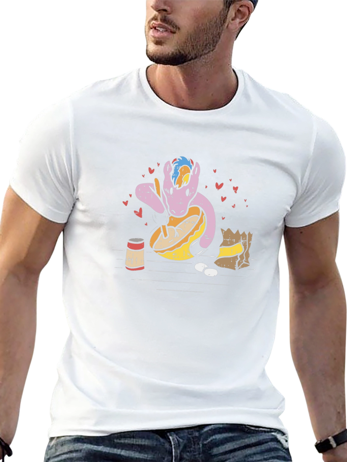 Funny Pony Cooking T-Shirt - Novelty Graphic Tee