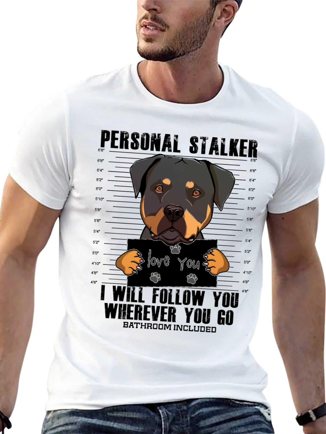 Personal Rottweiler Stalker T-Shirt