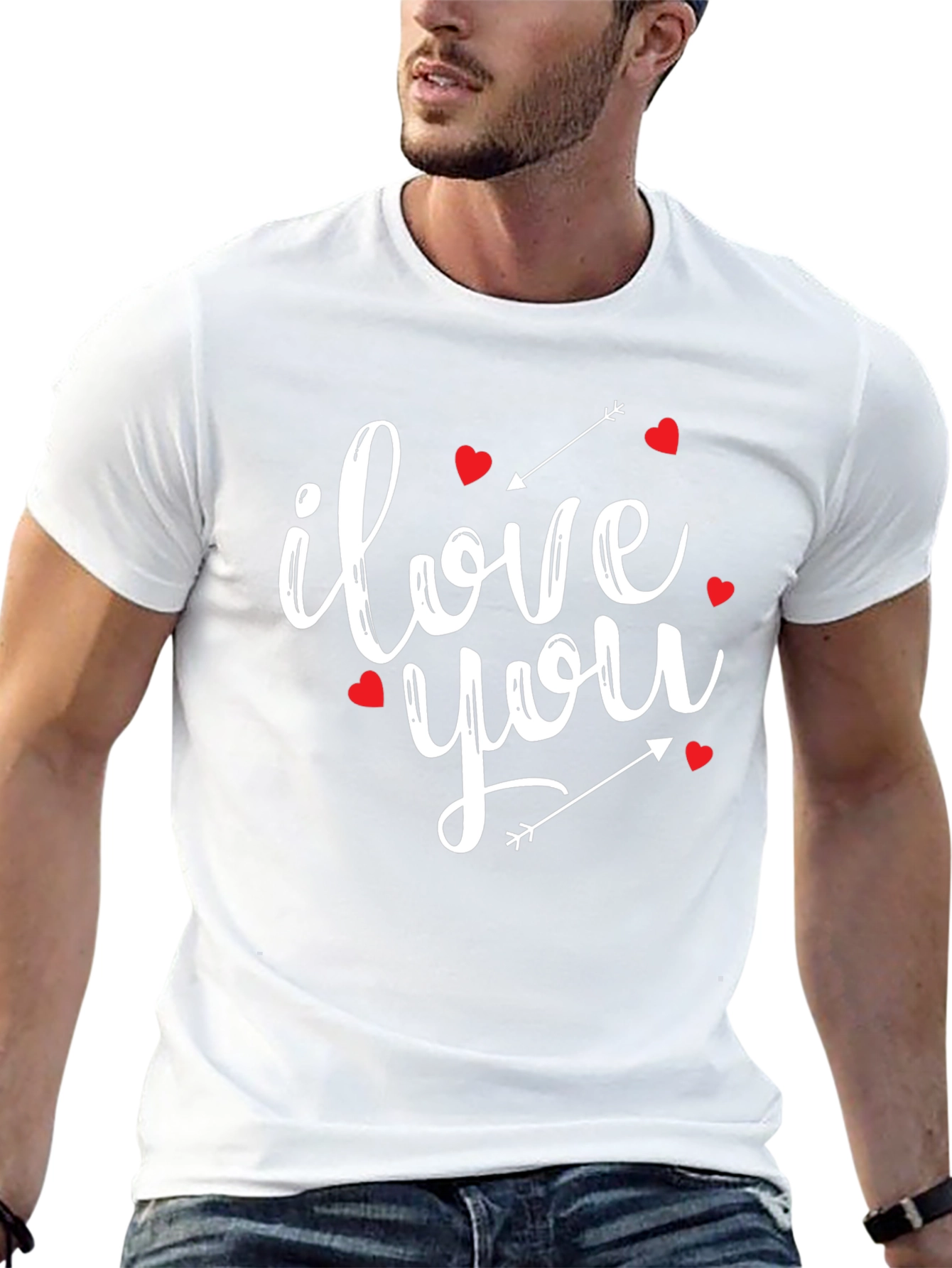 I Love You T-Shirt Valentines Day Tee
