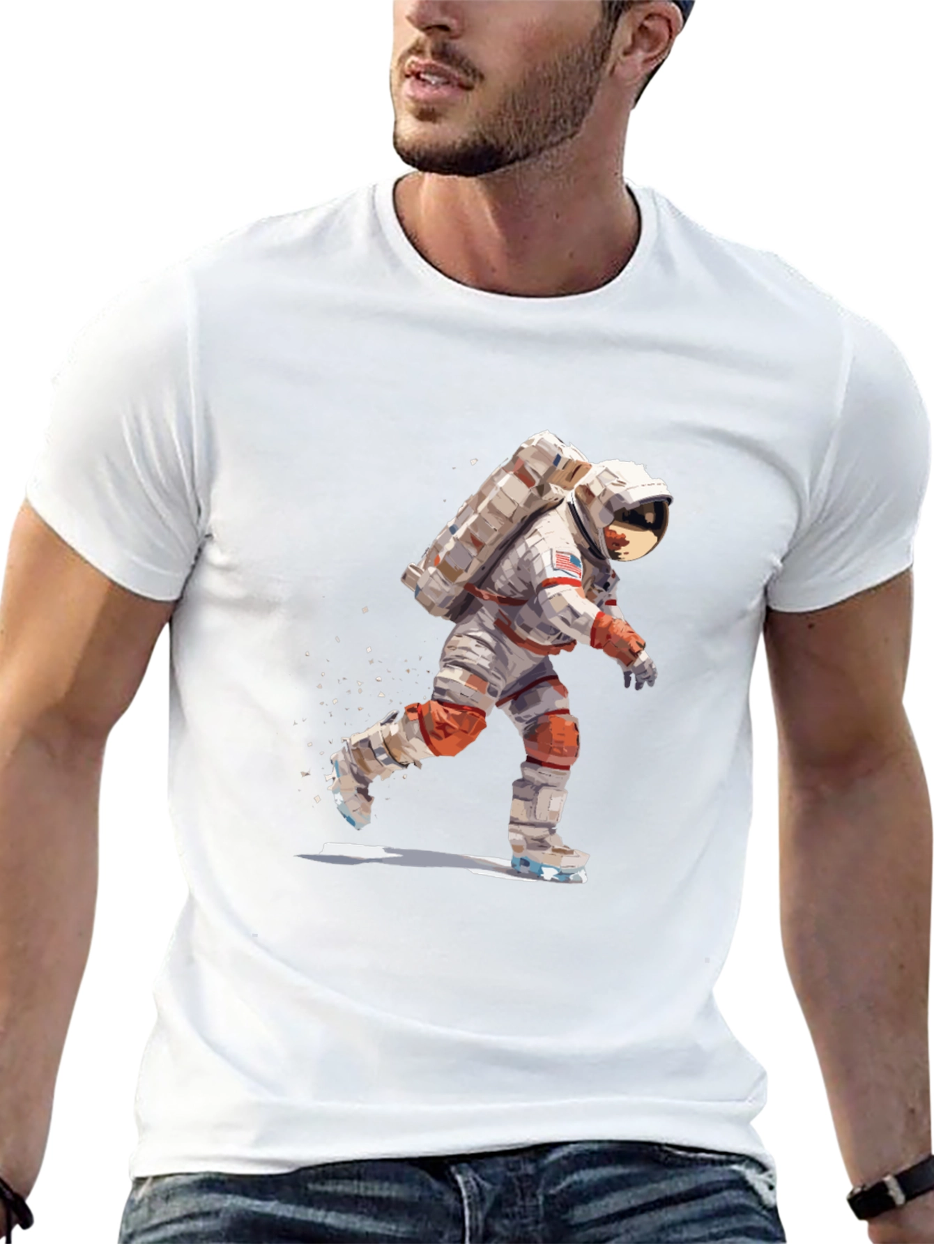 Astronaut Graphic Tee - Explore in Style