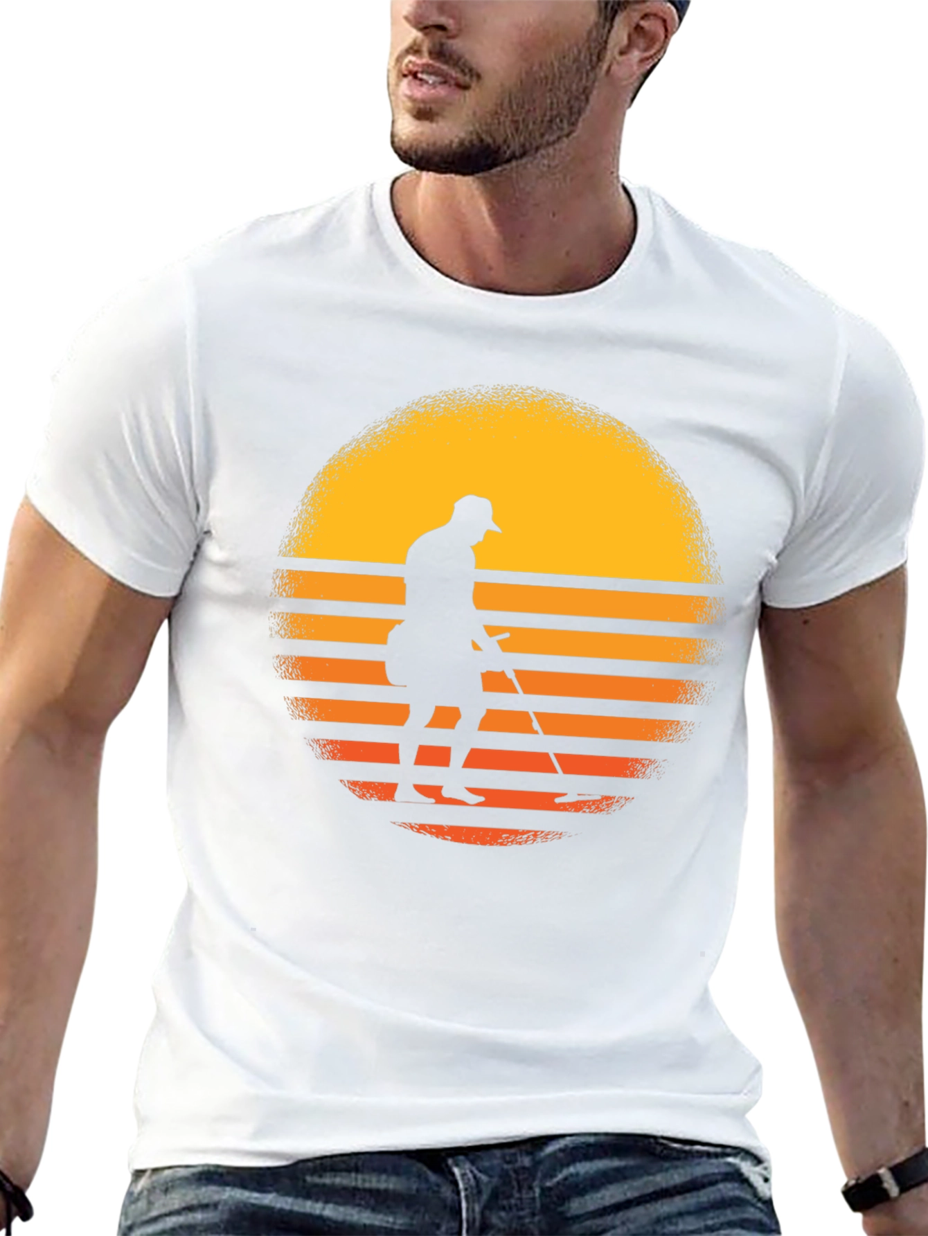 Sunset Metal Detector T-Shirt