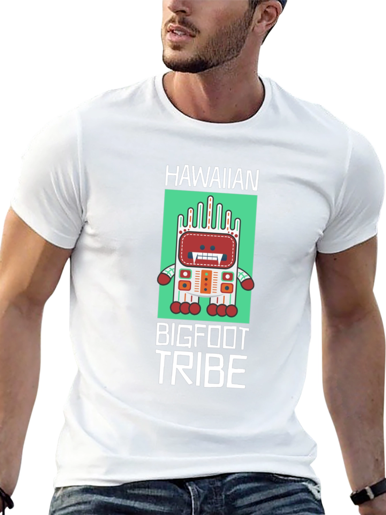 Hawaiian Bigfoot Tribe Graphic Tee