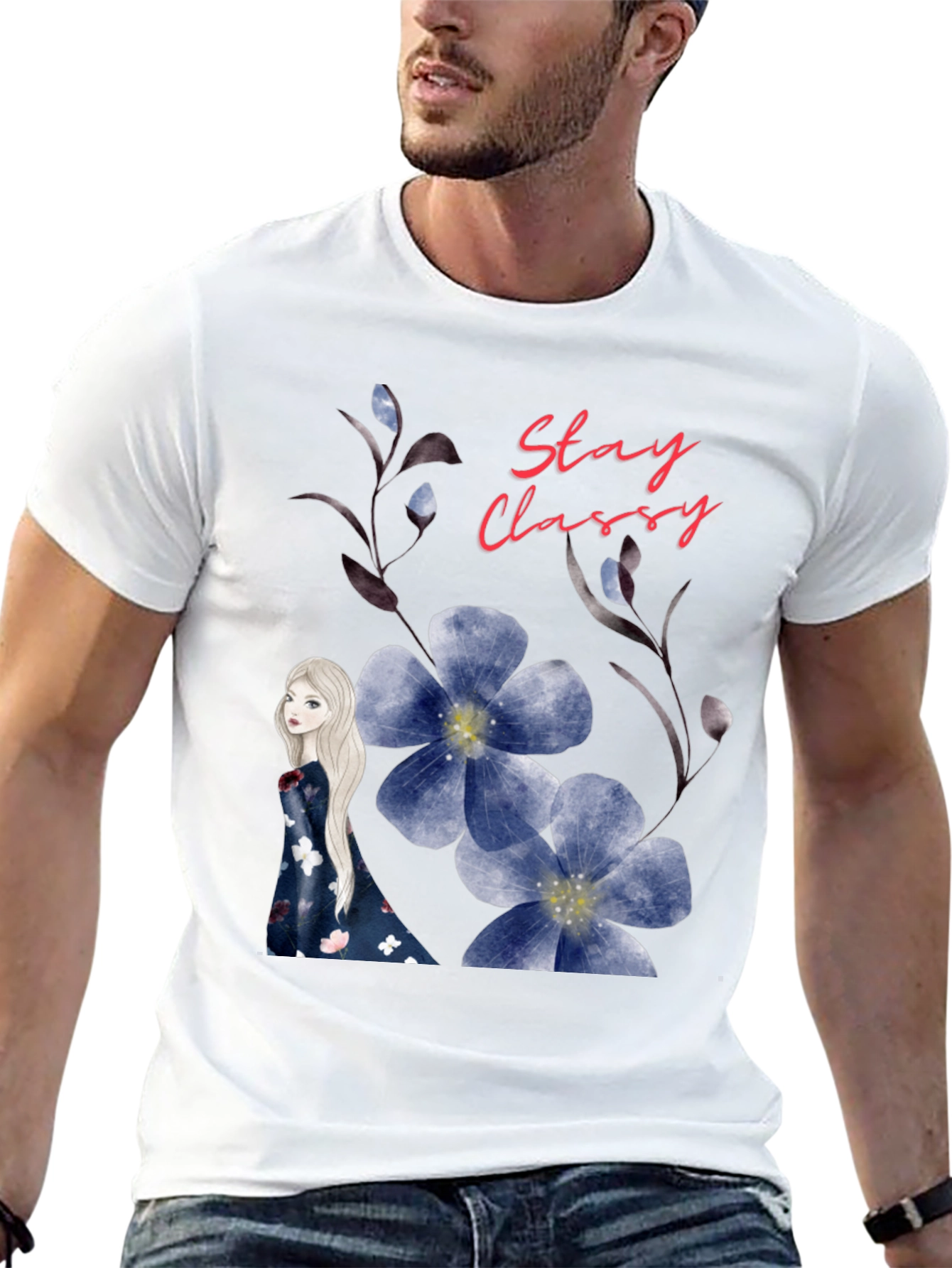 Stay Classy Graphic T-Shirt