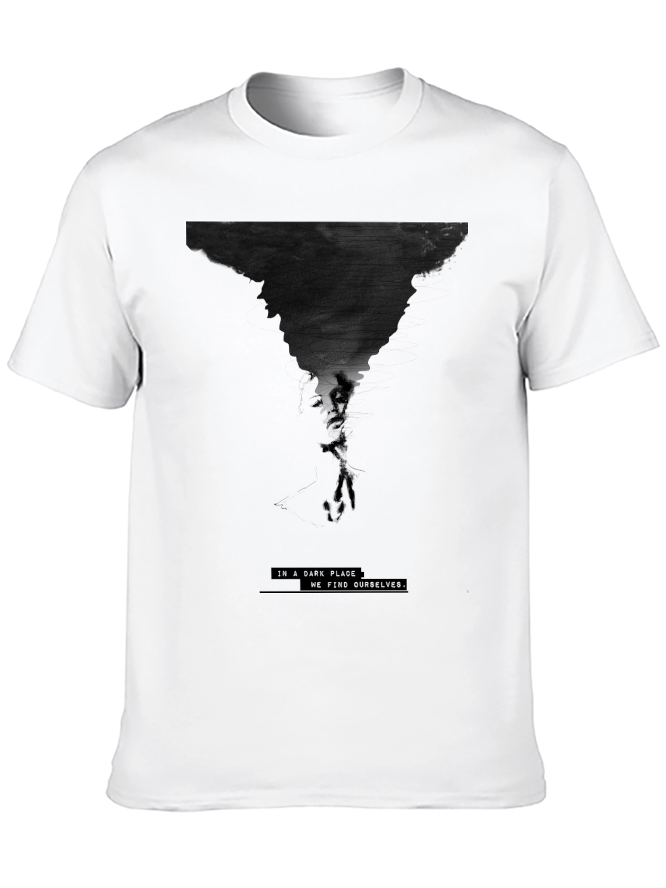 Dark Place Graphic Tee - Modern Style