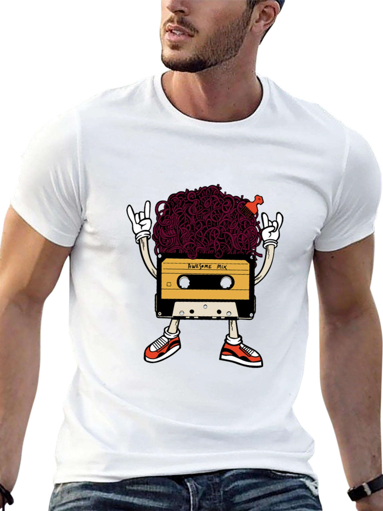 Awesome Mix Tape Graphic T-Shirt