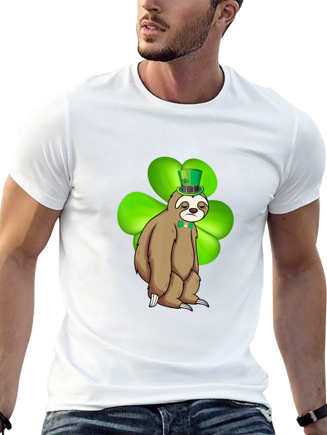 St. Patricks Day Sloth Tee