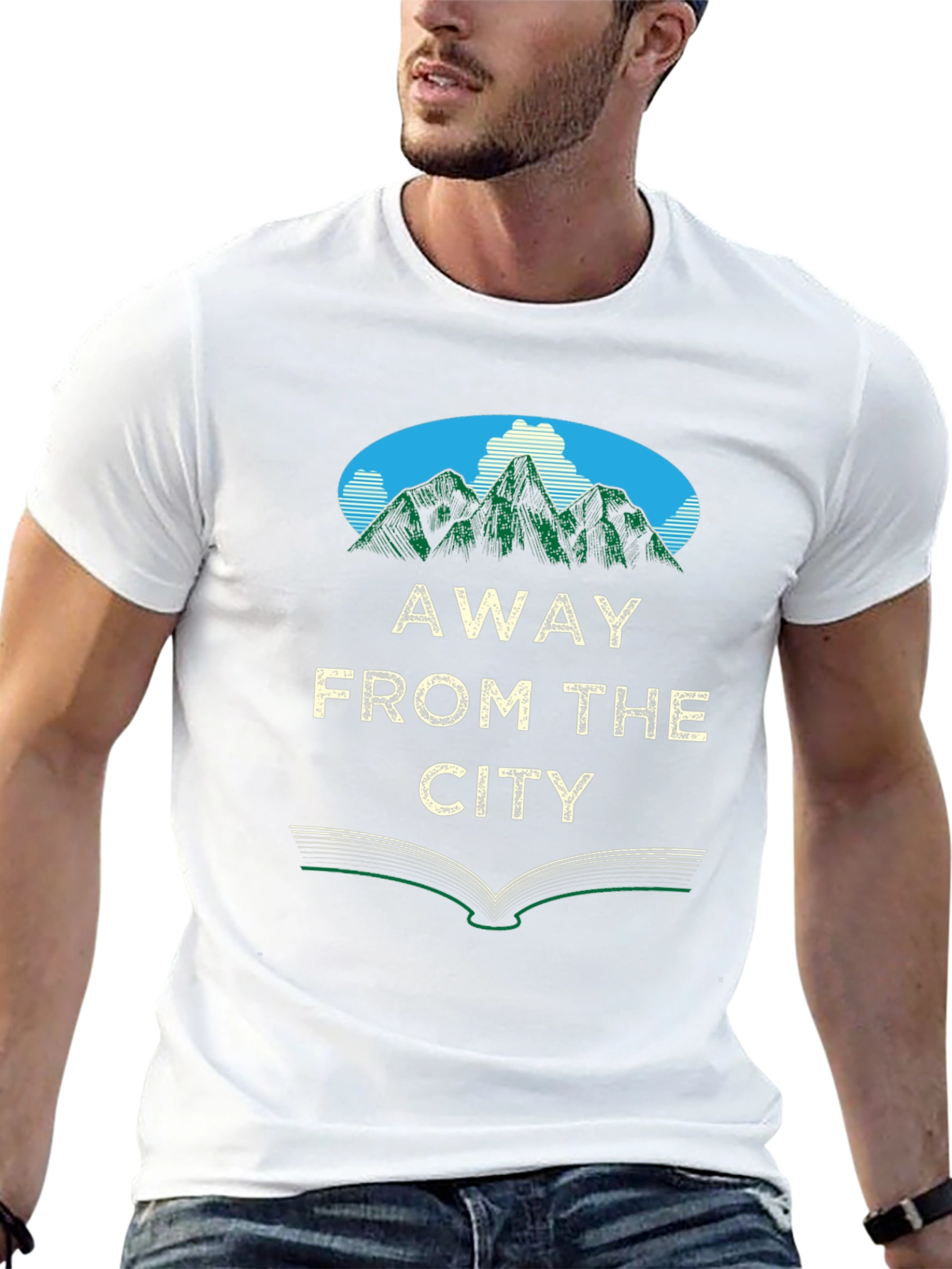 Away From The City T-Shirt - Nature Lover Tee