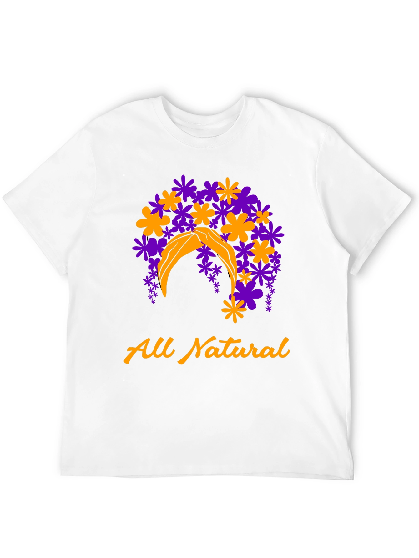 All Natural Flower Crown T-Shirt