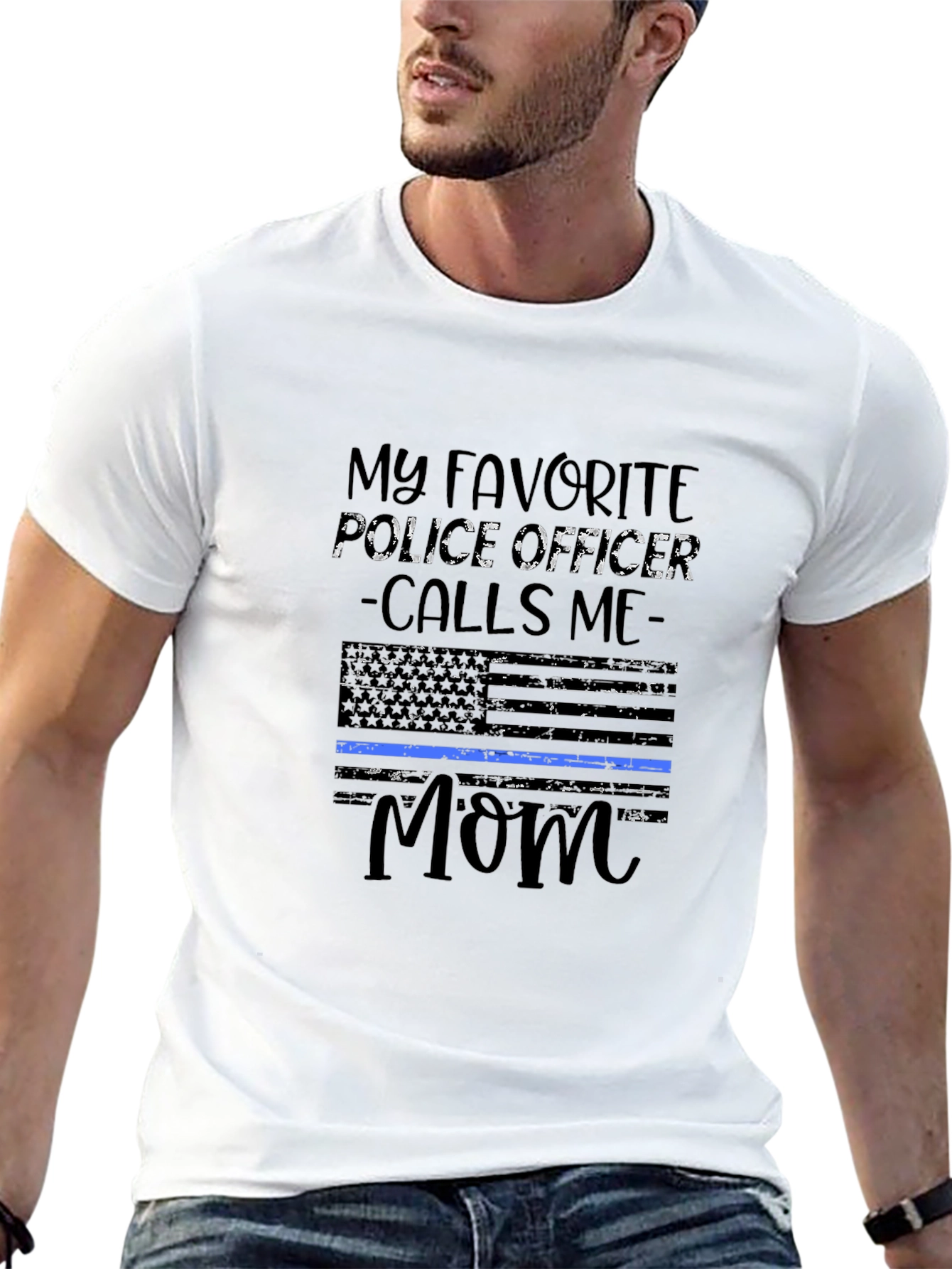 My Favorite Police Officer Calls Me Mom T-Shirt