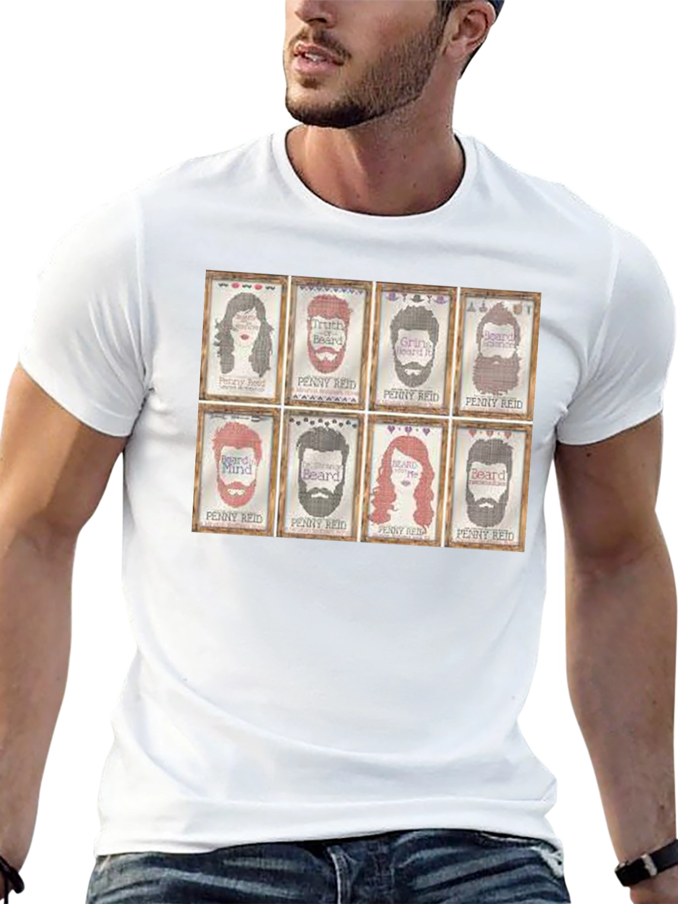 Penny Reid Beard T-Shirt - Fun Novelty Tee