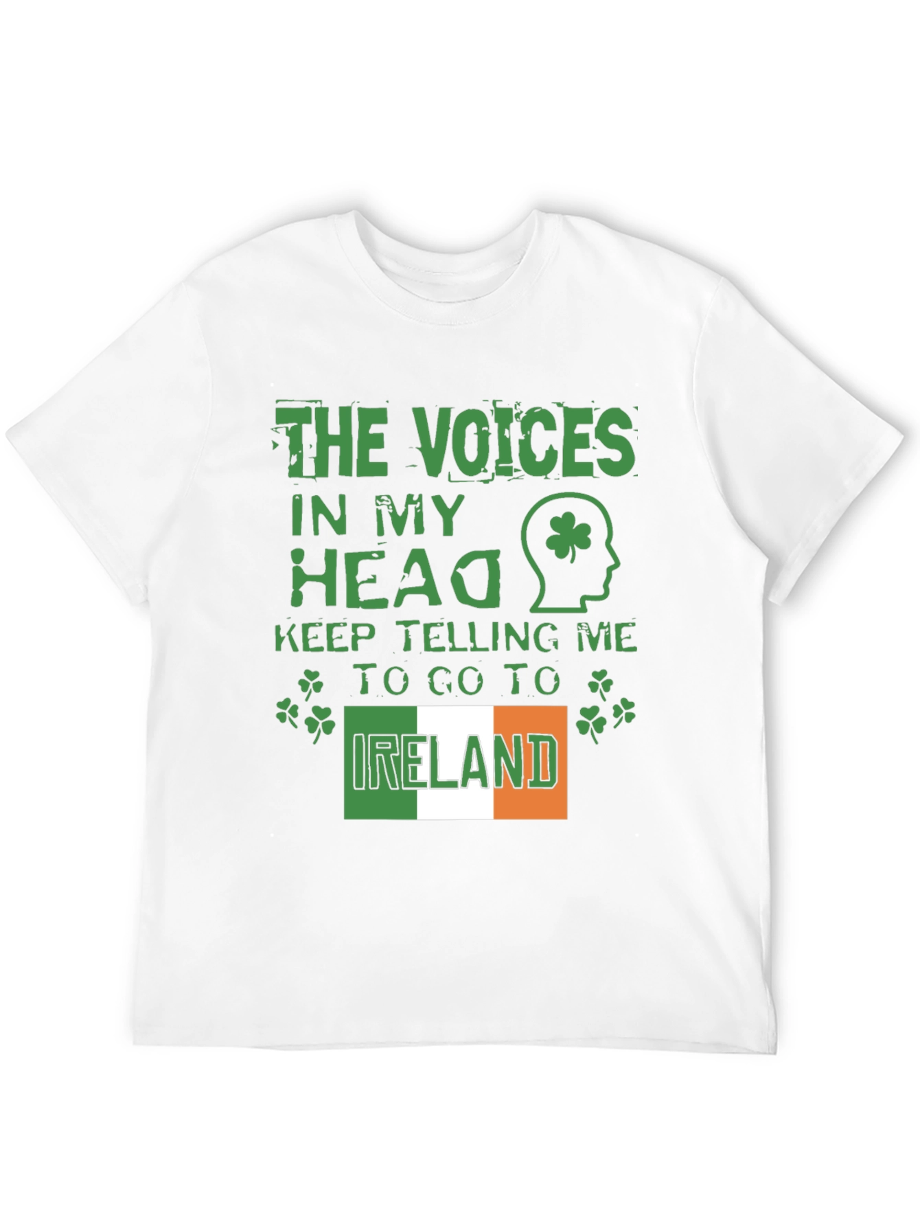 Ireland Voices Shamrock T-Shirt