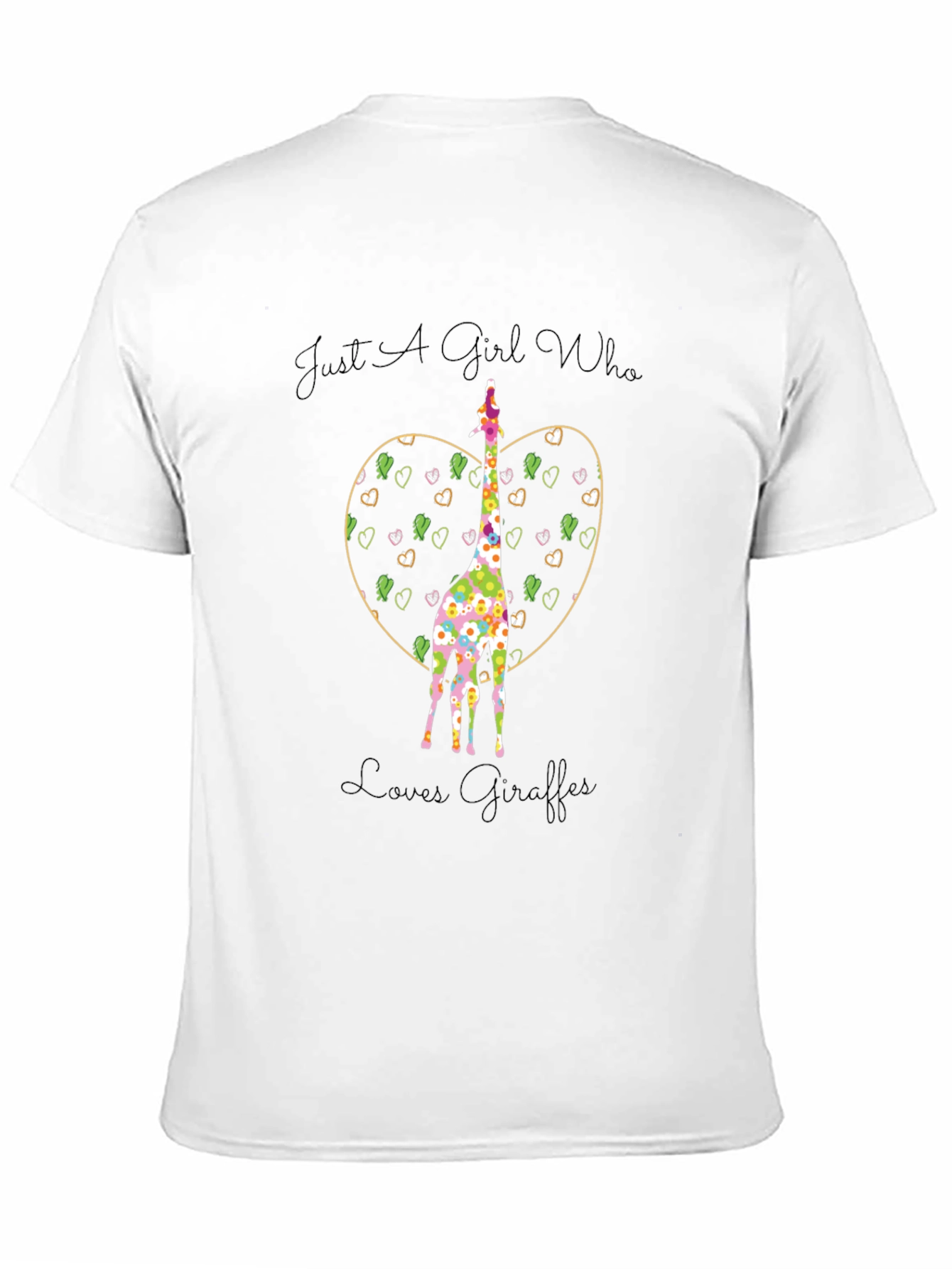 Giraffe Lover Graphic T-Shirt