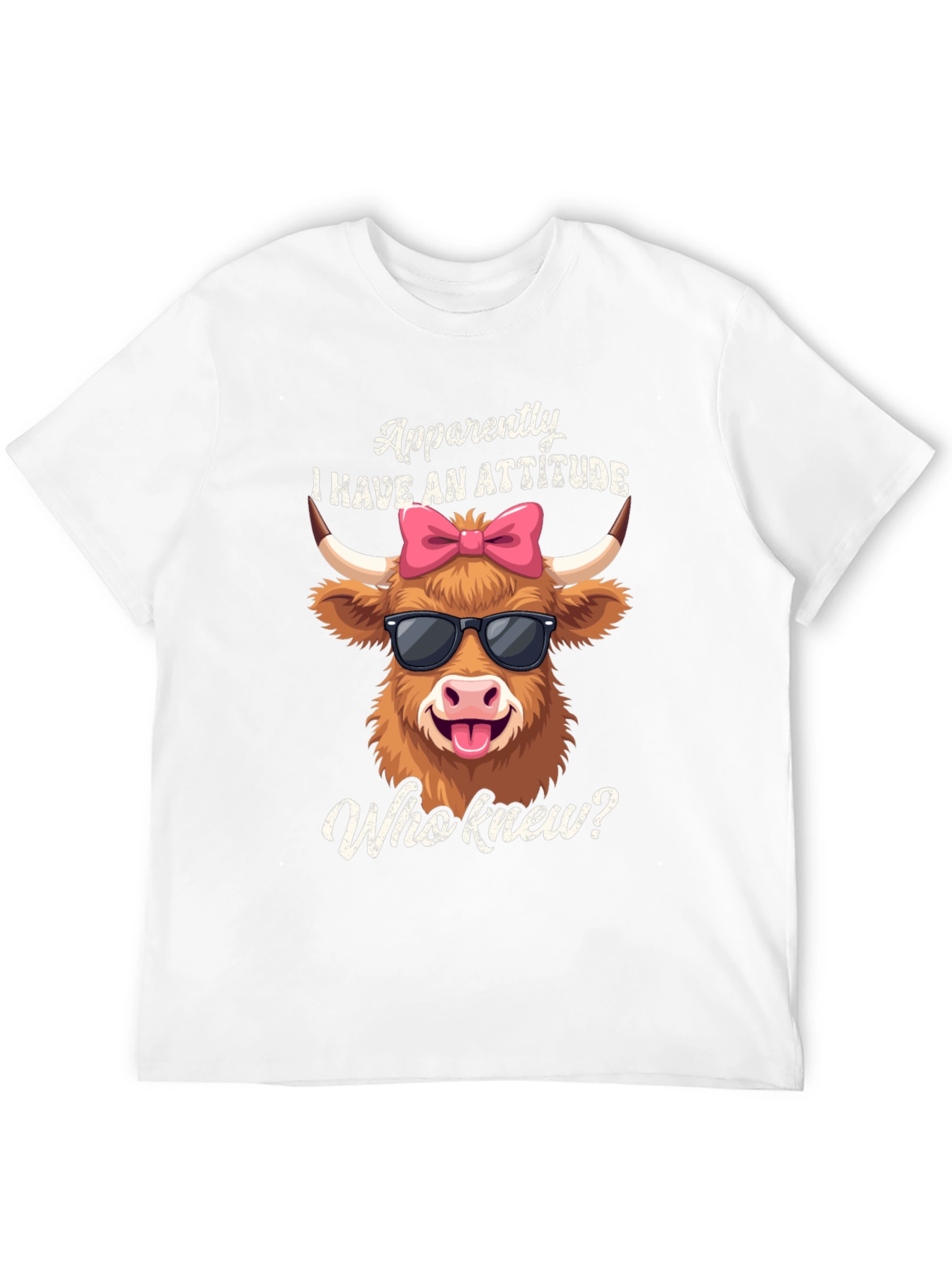 Attitude Cow T-Shirt