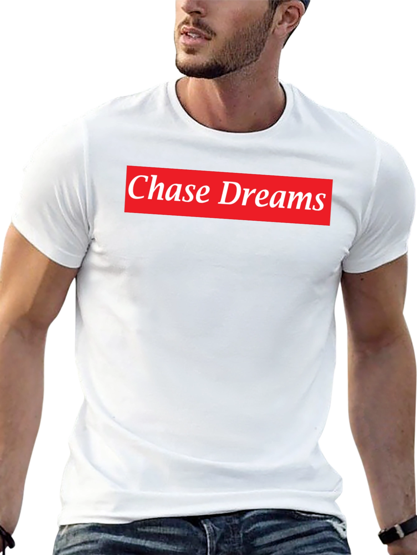 Chase Dreams Graphic Tee - Bold & Stylish