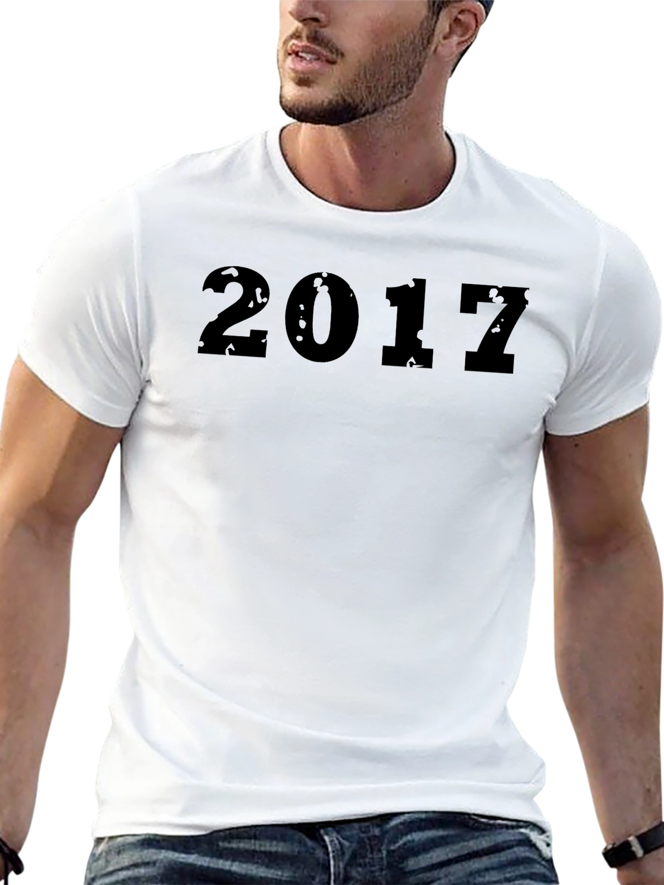Retro 2017 Black T-Shirt