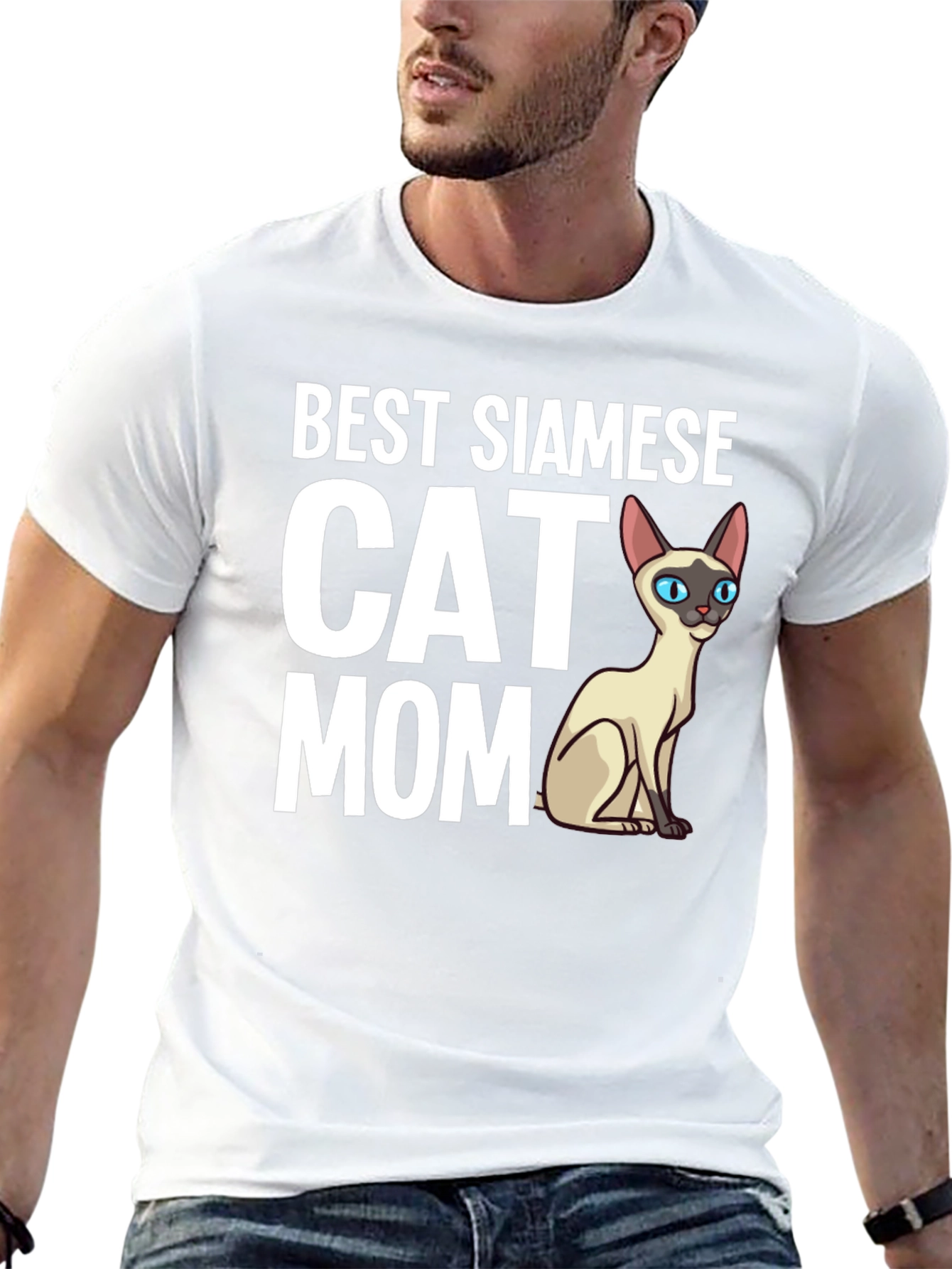 Best Siamese Cat Mom T-Shirt