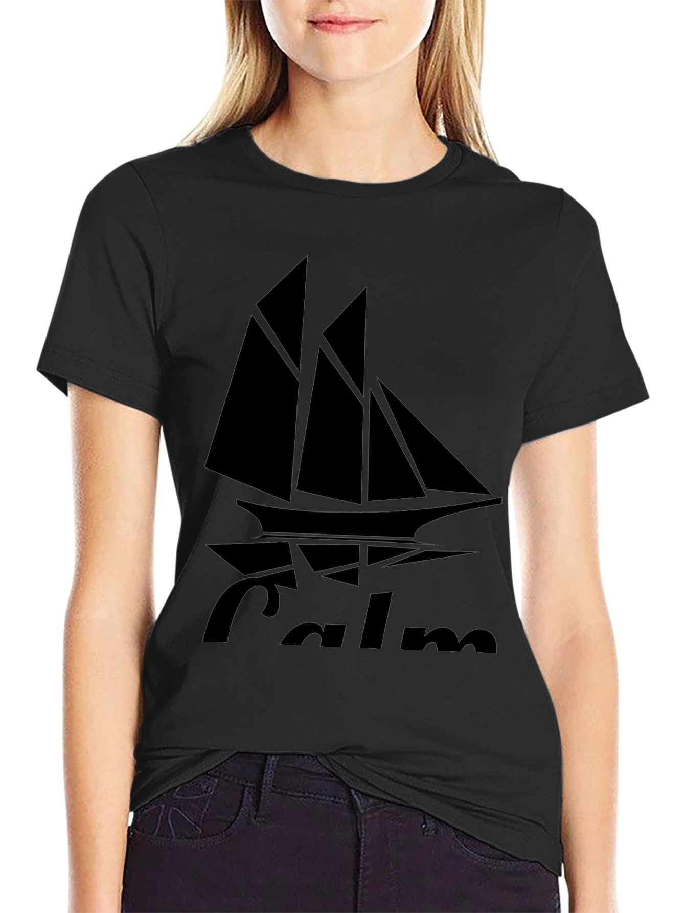Calm Sailboat Graphic Tee