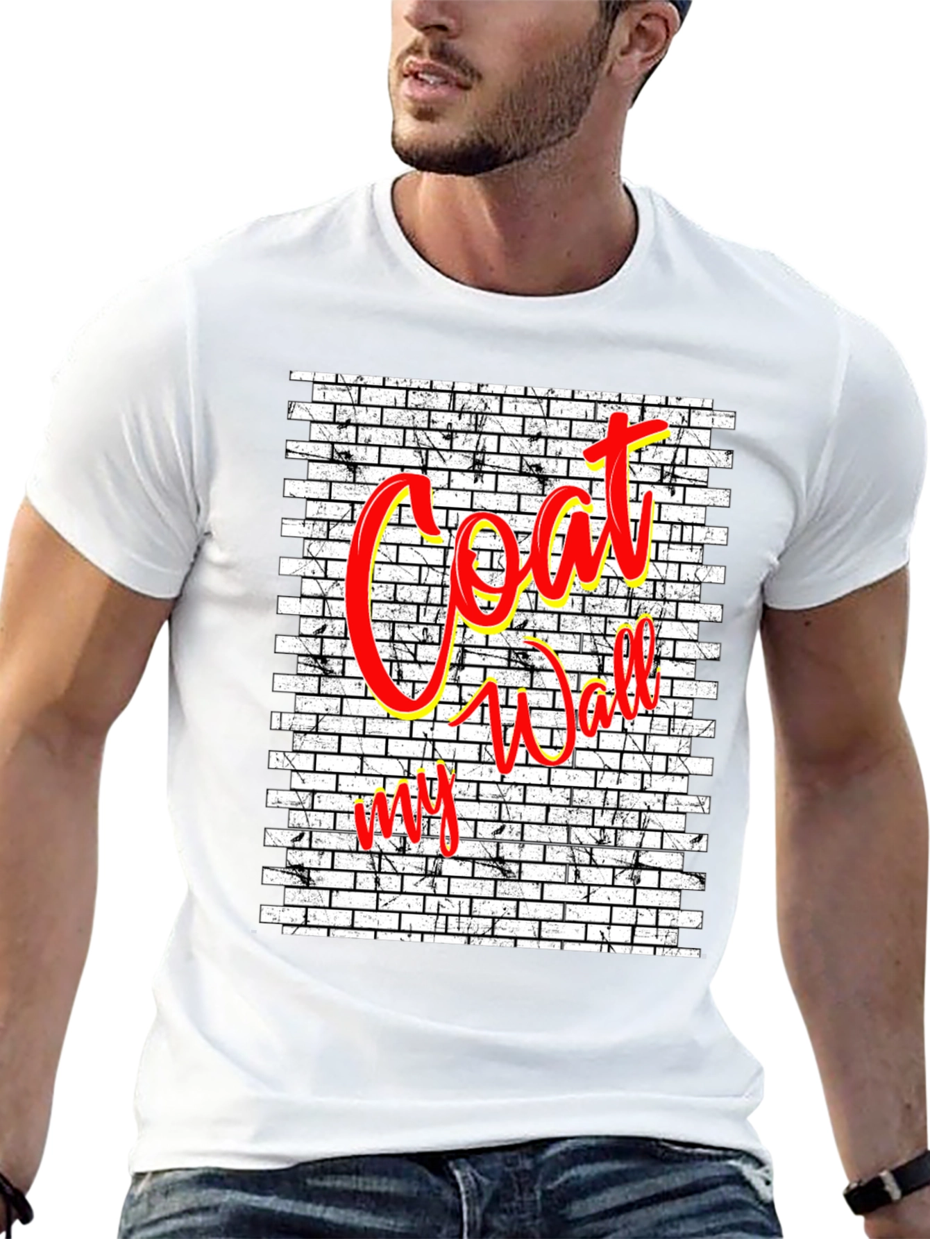 Coat My Wall Brick T-Shirt