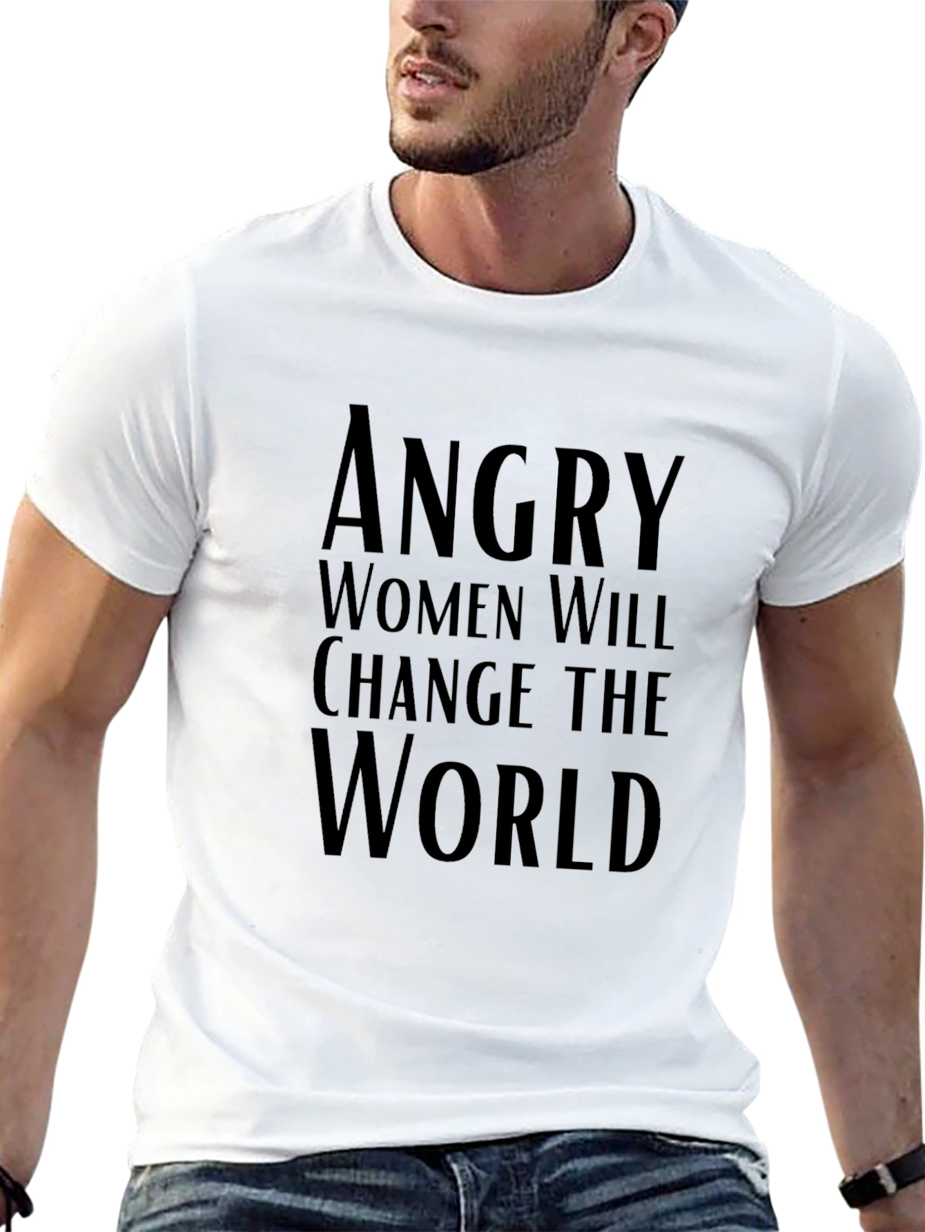 Angry Women Change World Graphic Tee