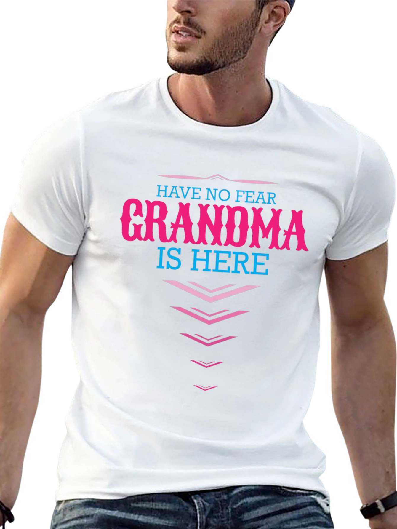 Have No Fear Grandma is Here Graphic Tee