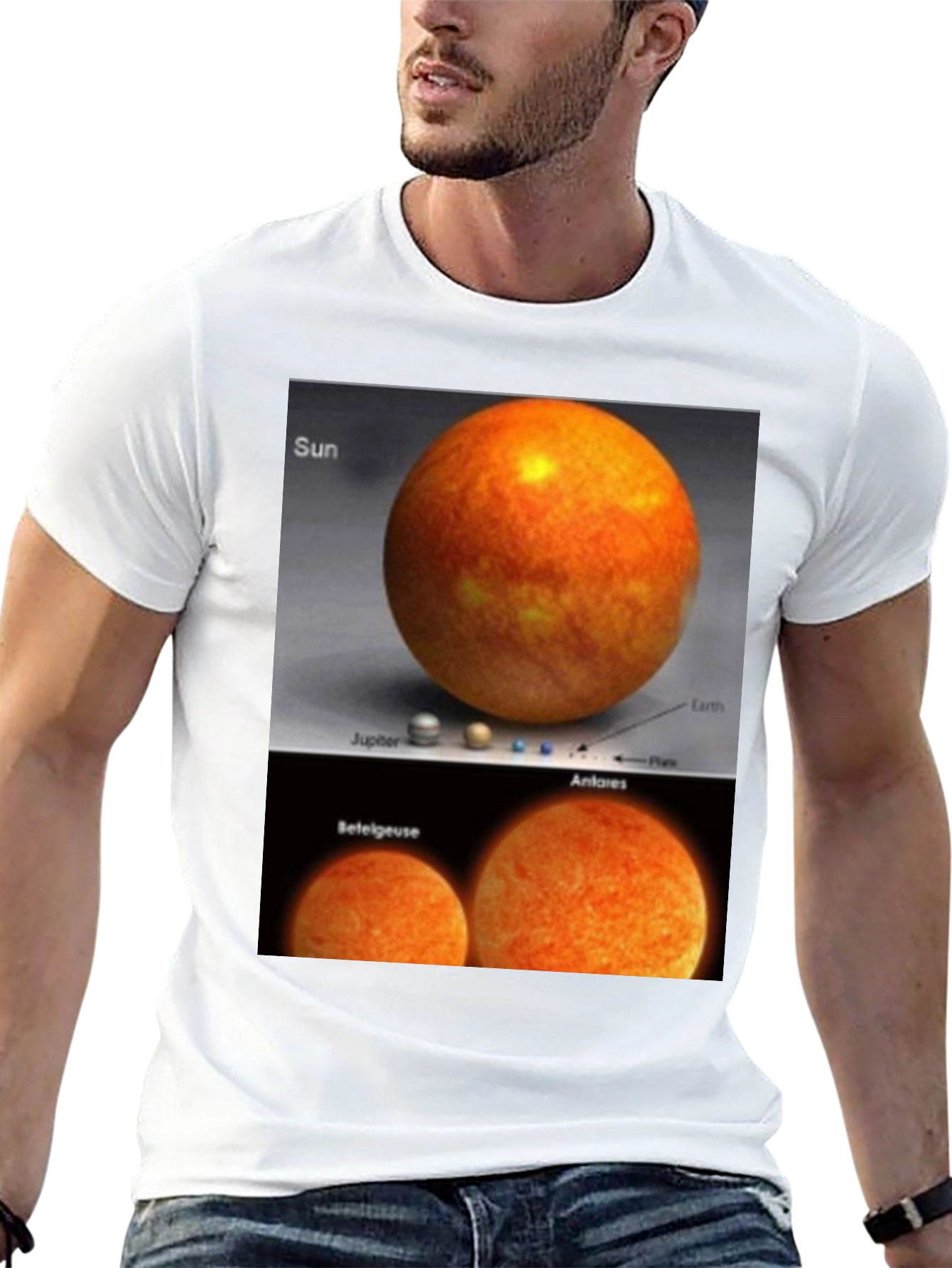 Sun & Stars Graphic T-Shirt