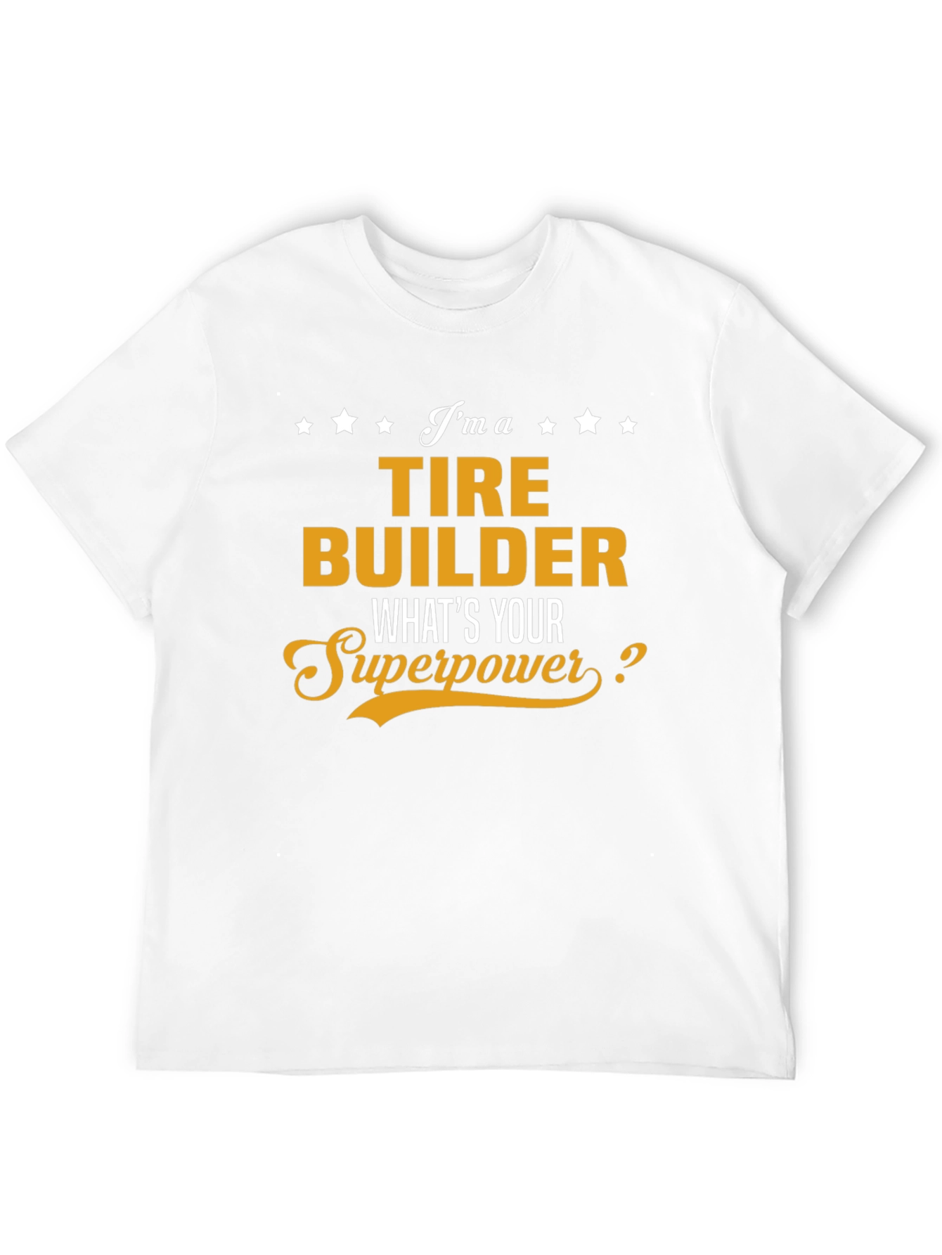 Tire Builder Superpower Graphic T-Shirt - Black