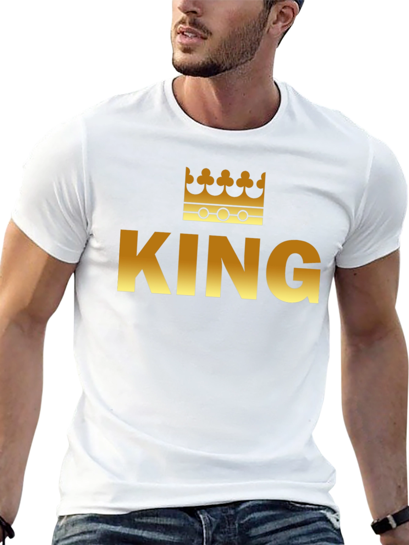 King Crown Graphic Tee - Mens Black T-Shirt