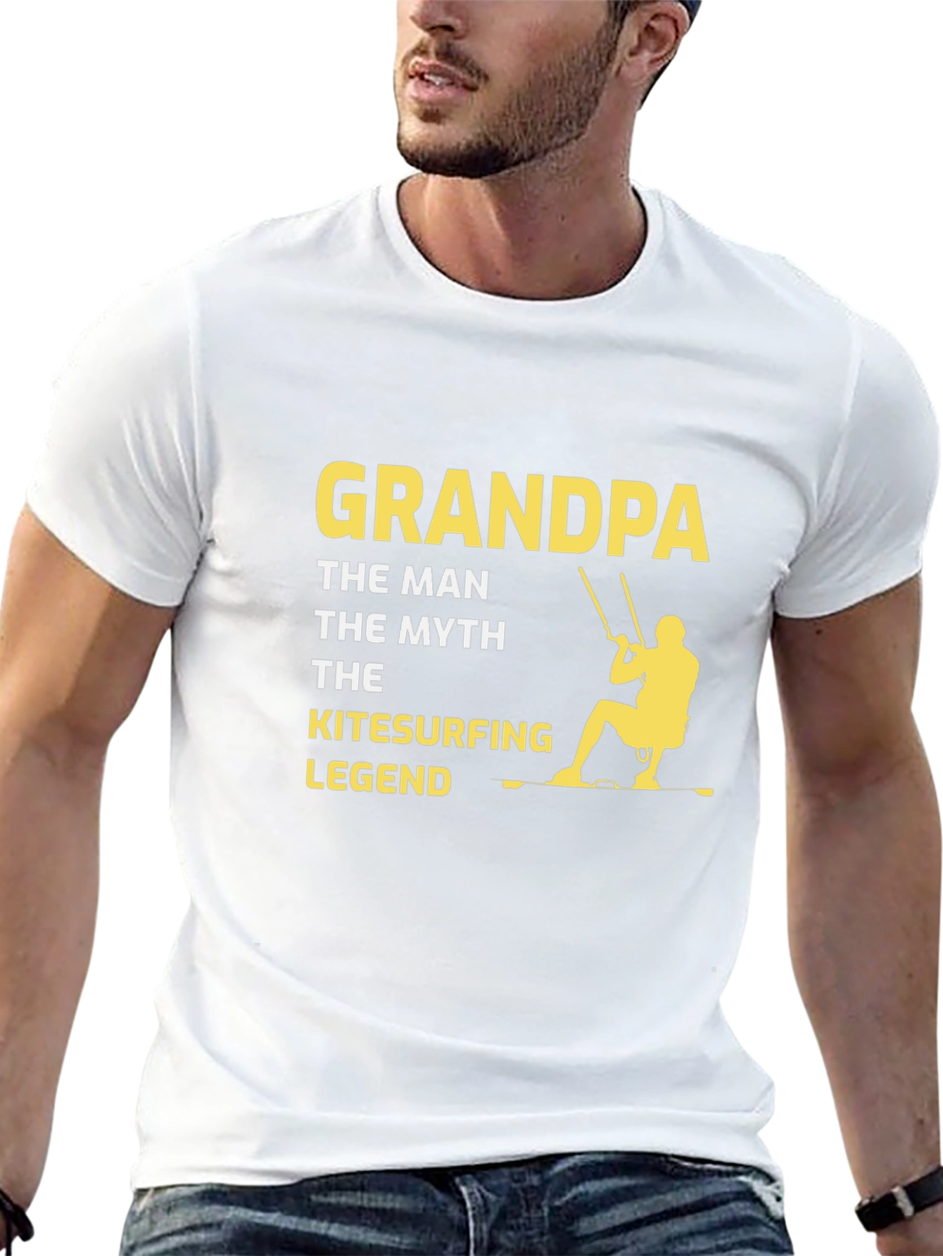 Grandpa Kitesurfing Legend T-Shirt
