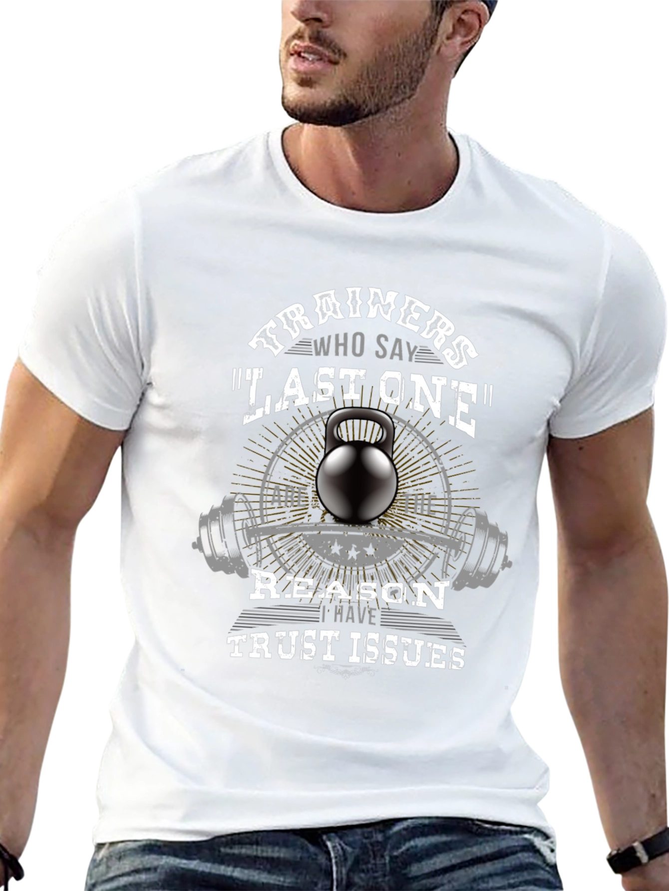 Trainers Last One Black Graphic T-Shirt