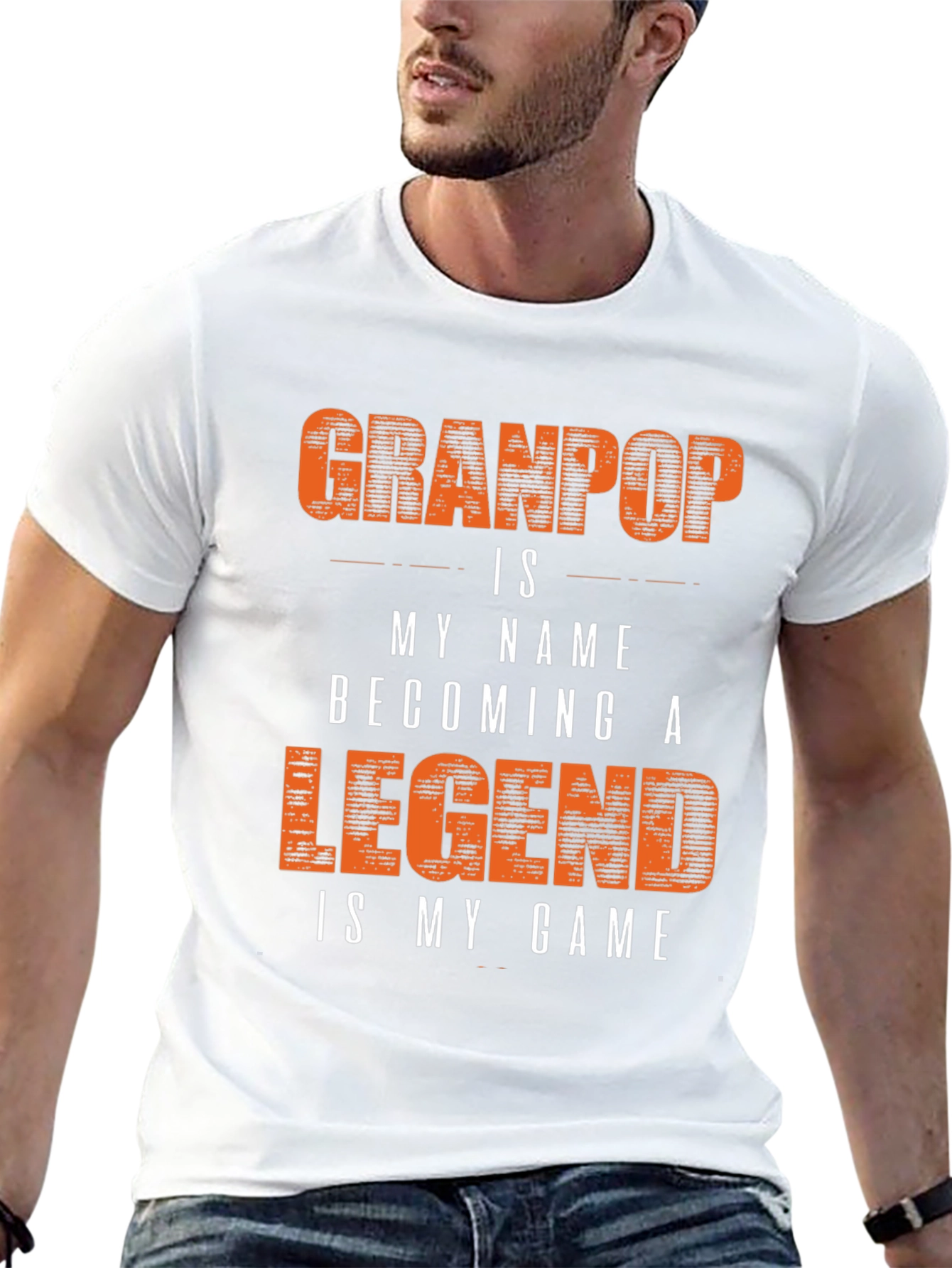 Granpop Legend Graphic T-Shirt