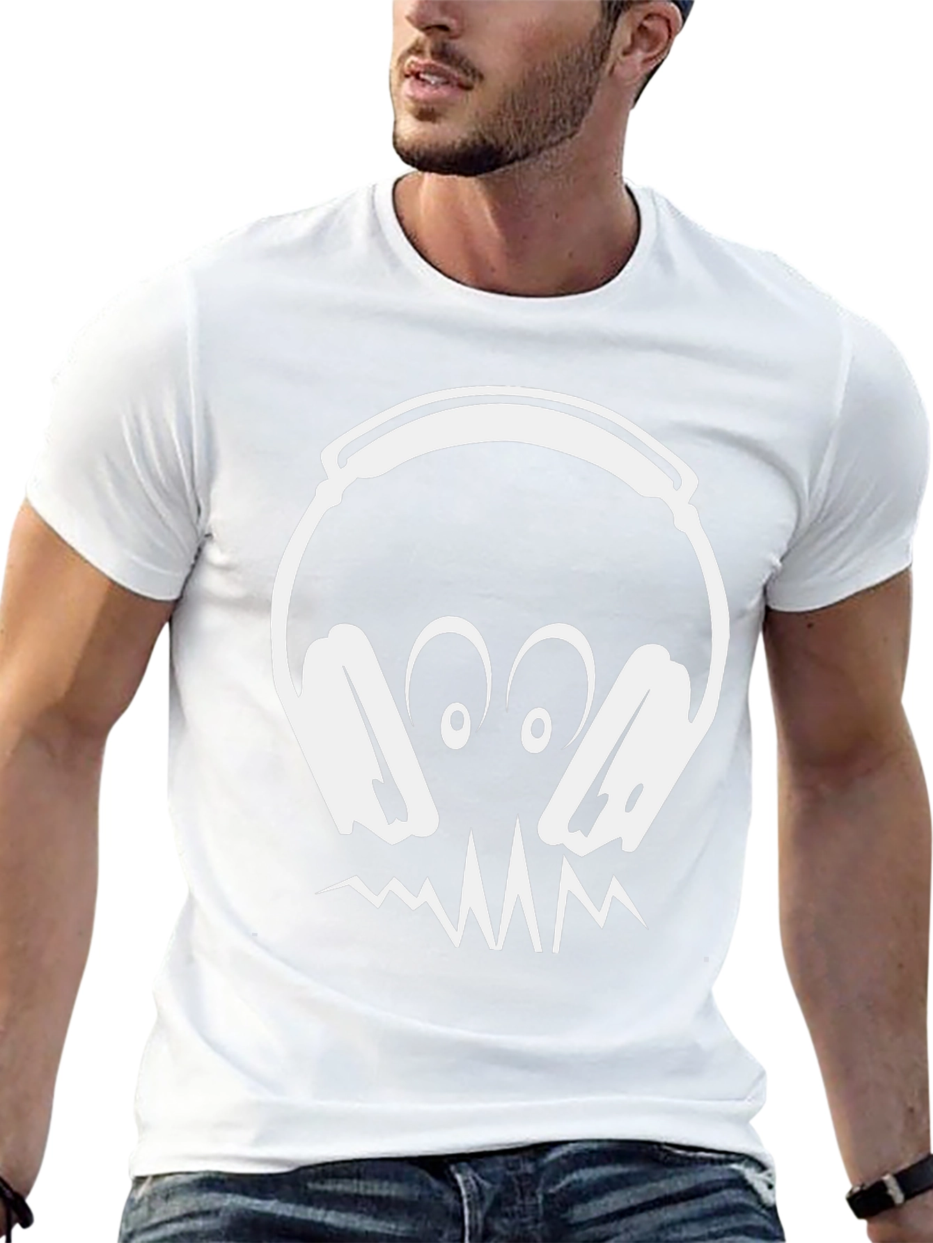 Headphone Monster Graphic T-Shirt