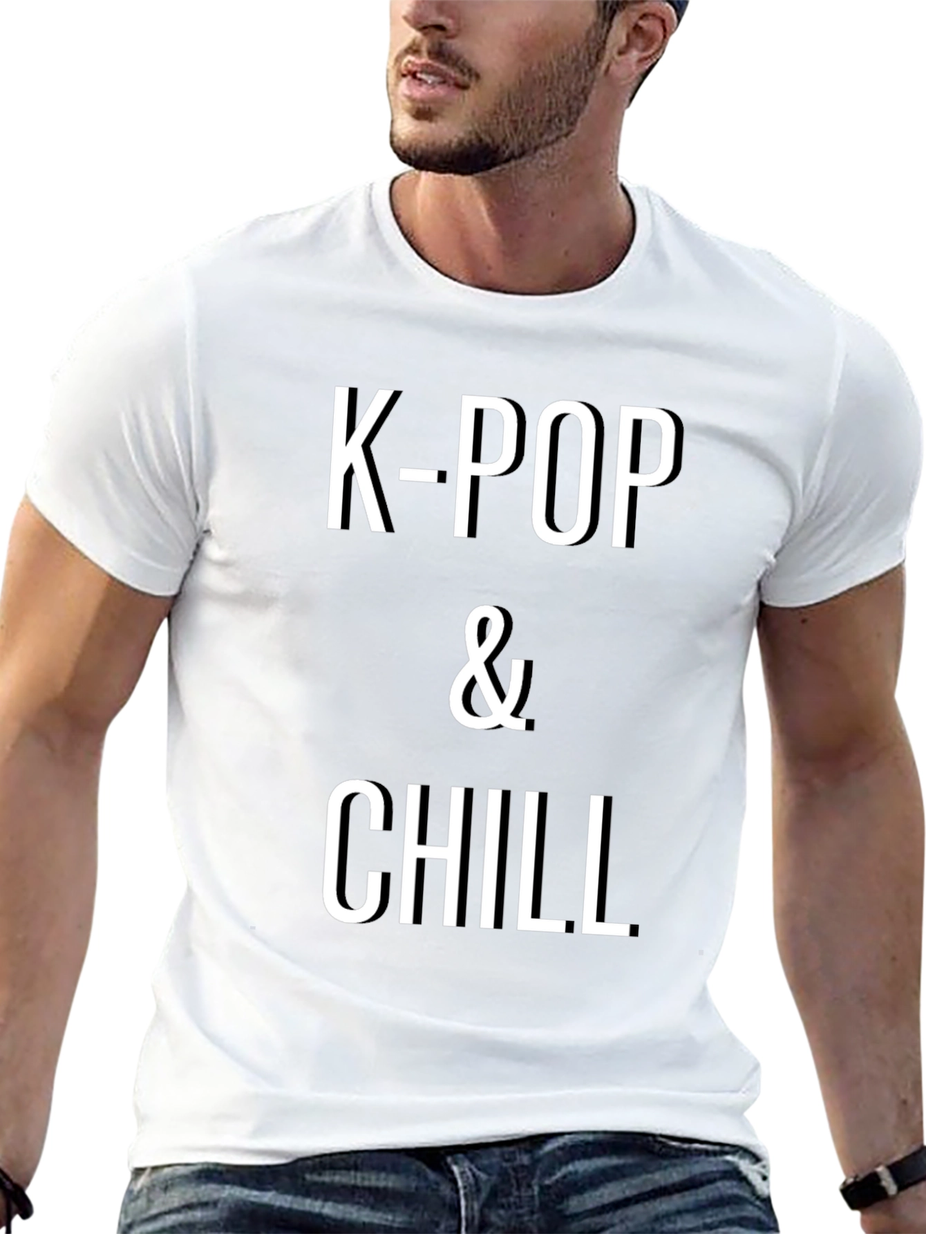 K-POP & Chill T-Shirt - Black