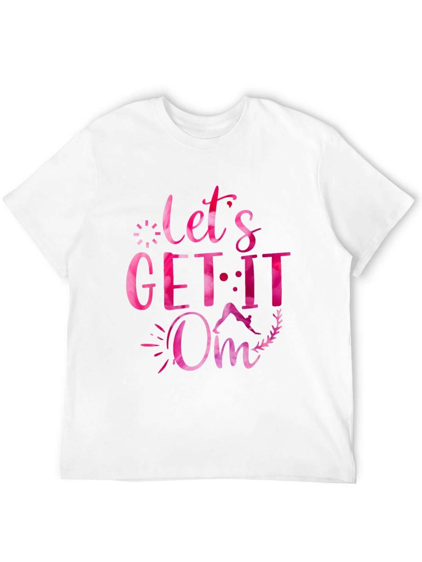 Lets Get It Om Yoga Graphic Tee