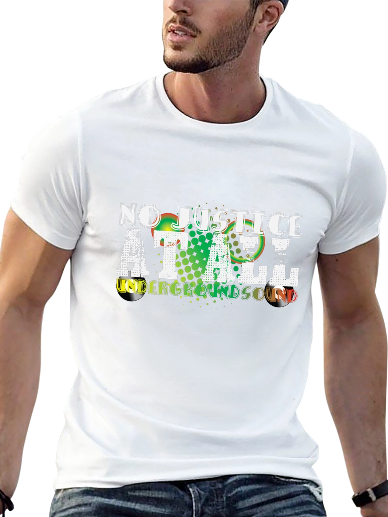 No Justice At All Underground Sound T-Shirt