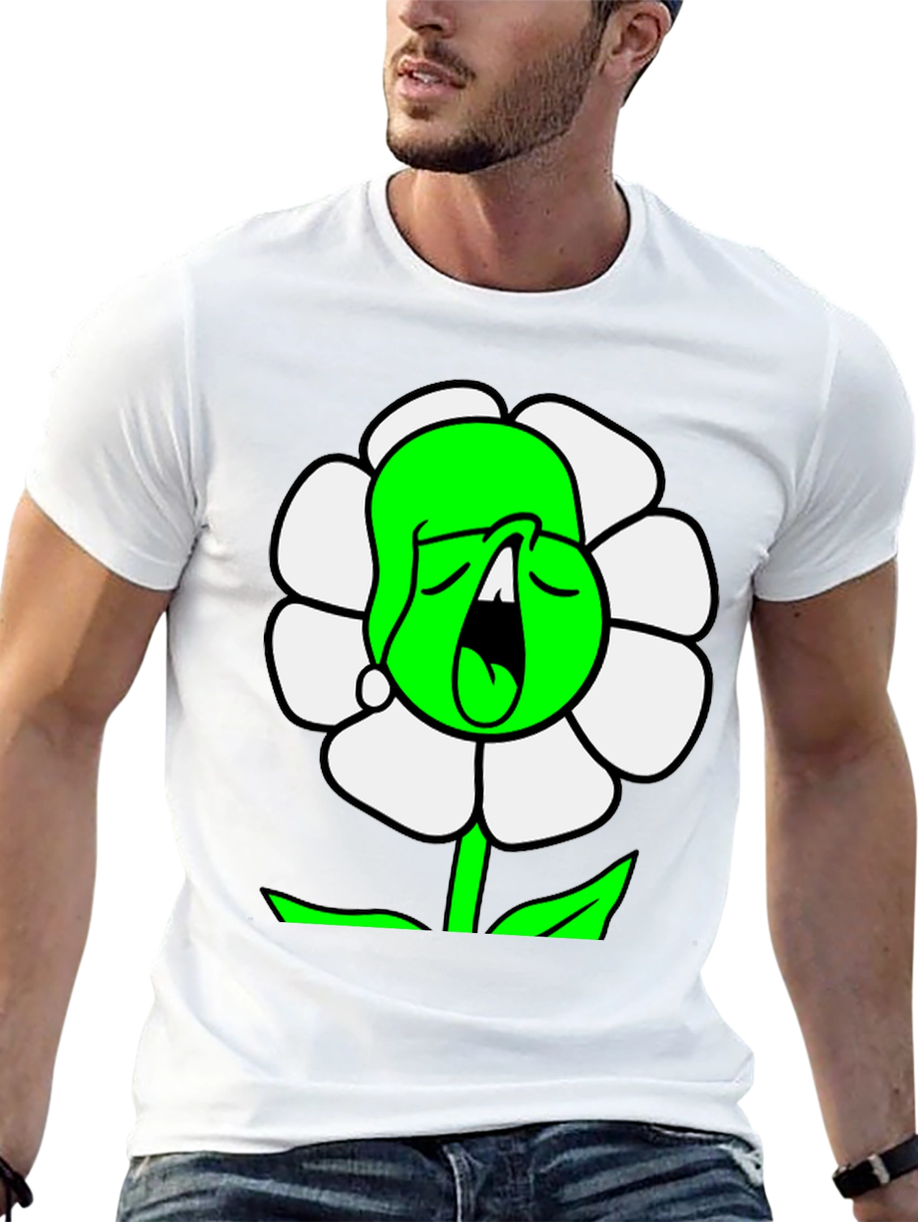 Murakami Inspired Flower T-Shirt