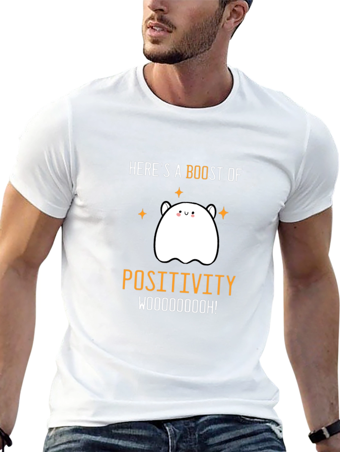 Boost of Positivity Ghost T-Shirt